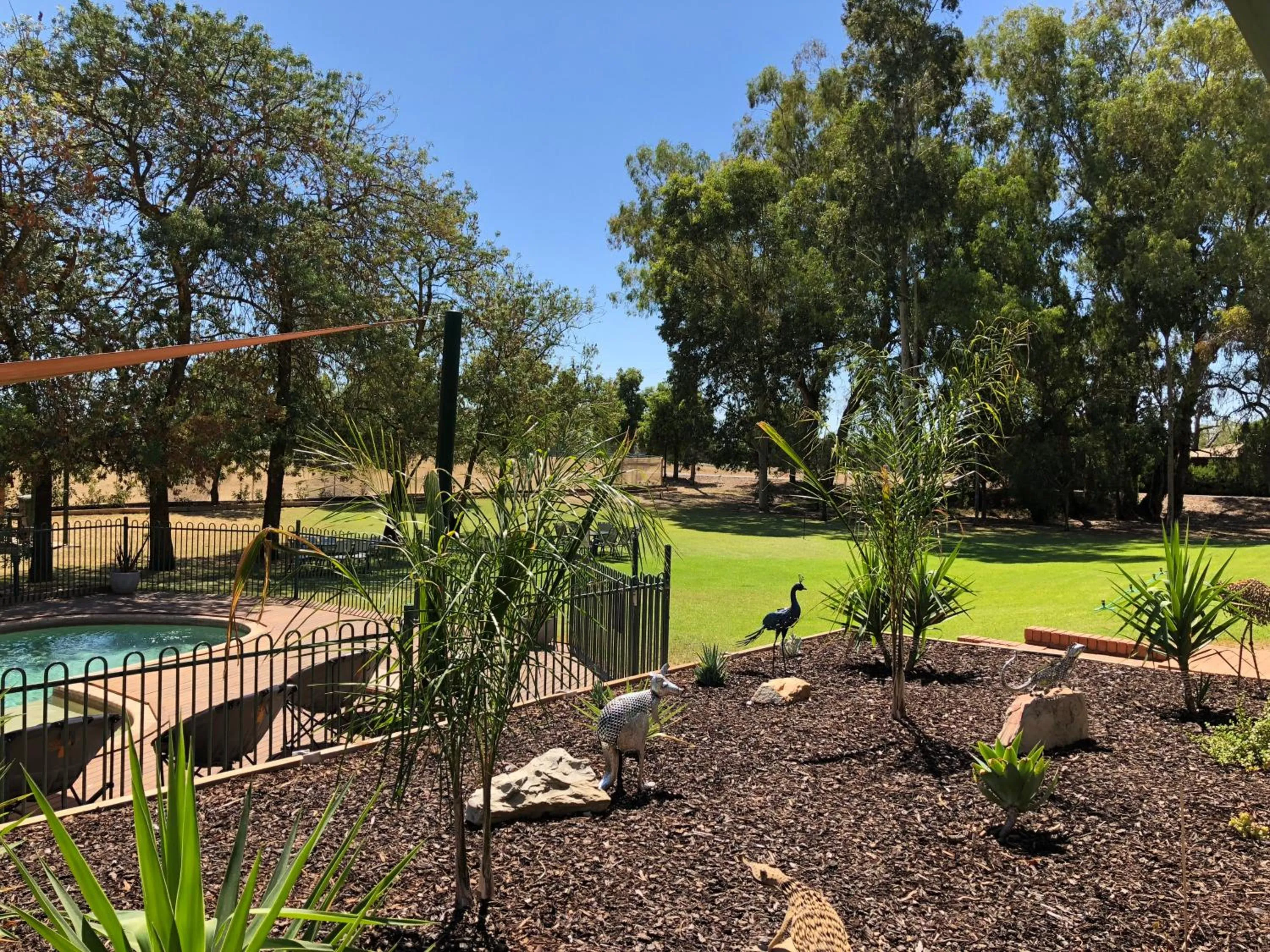 Patio in Bullanginya Lodge