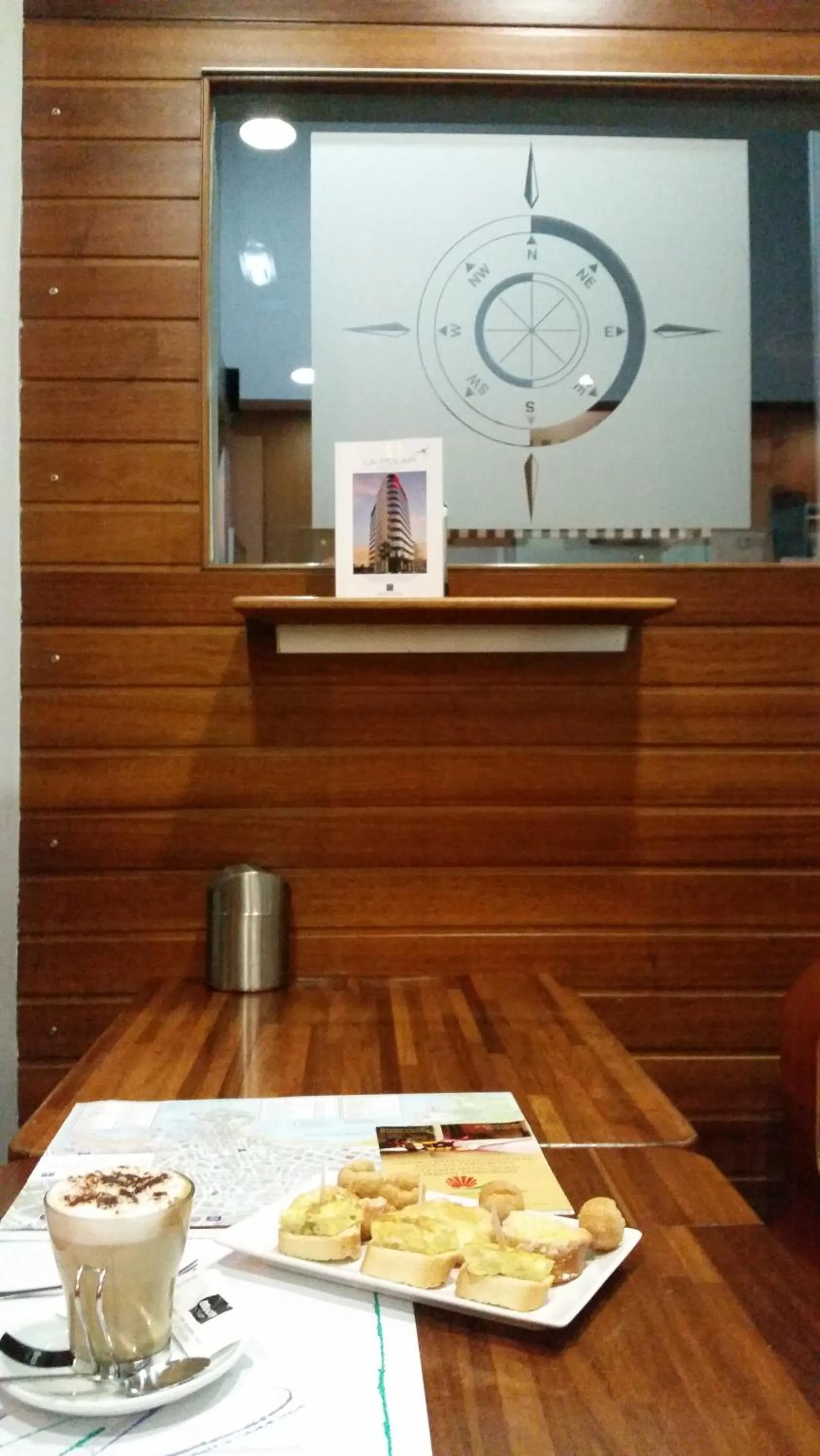 Food close-up in Hotel La Polar