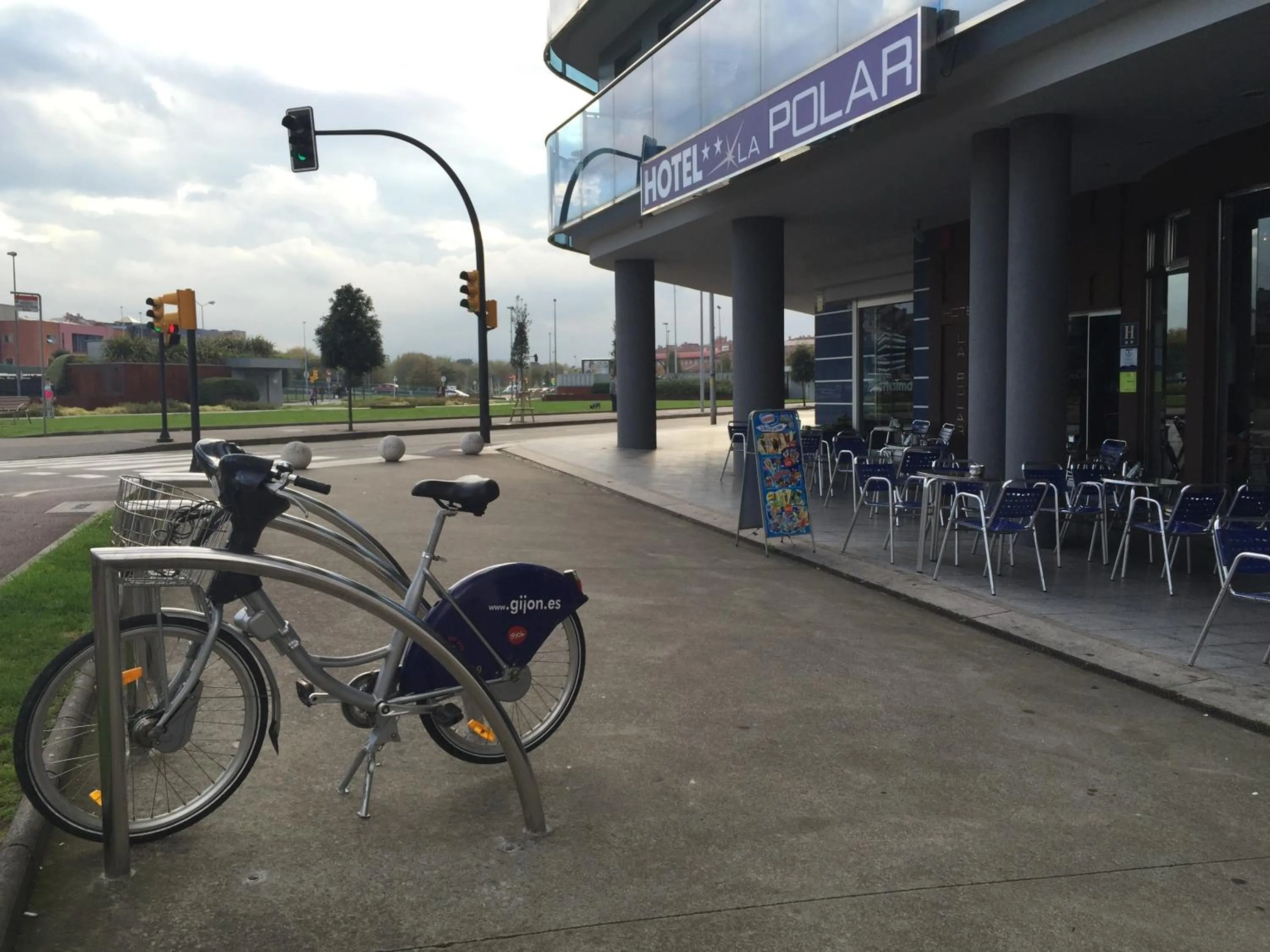 Off site in Hotel La Polar