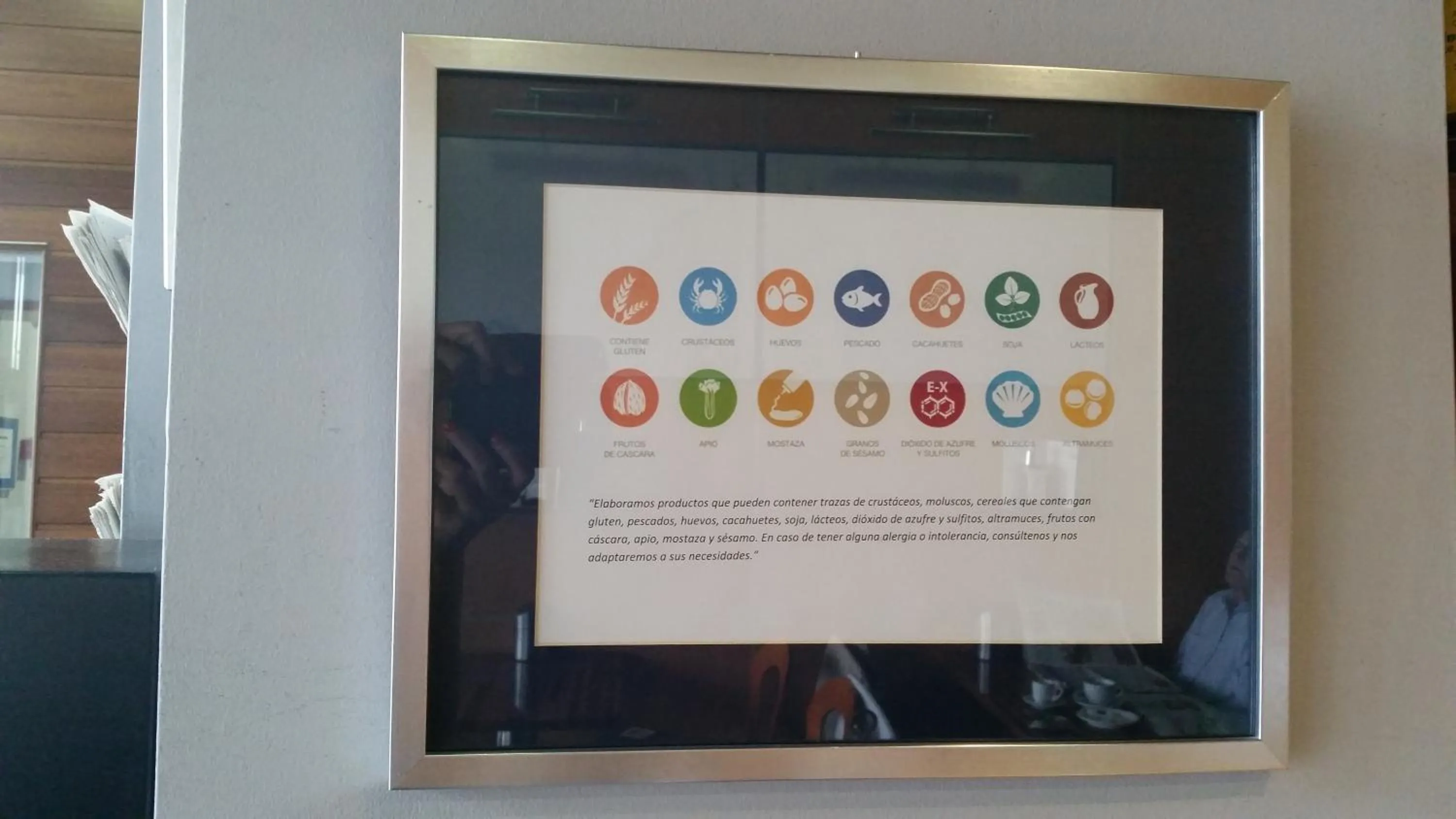 Food close-up in Hotel La Polar