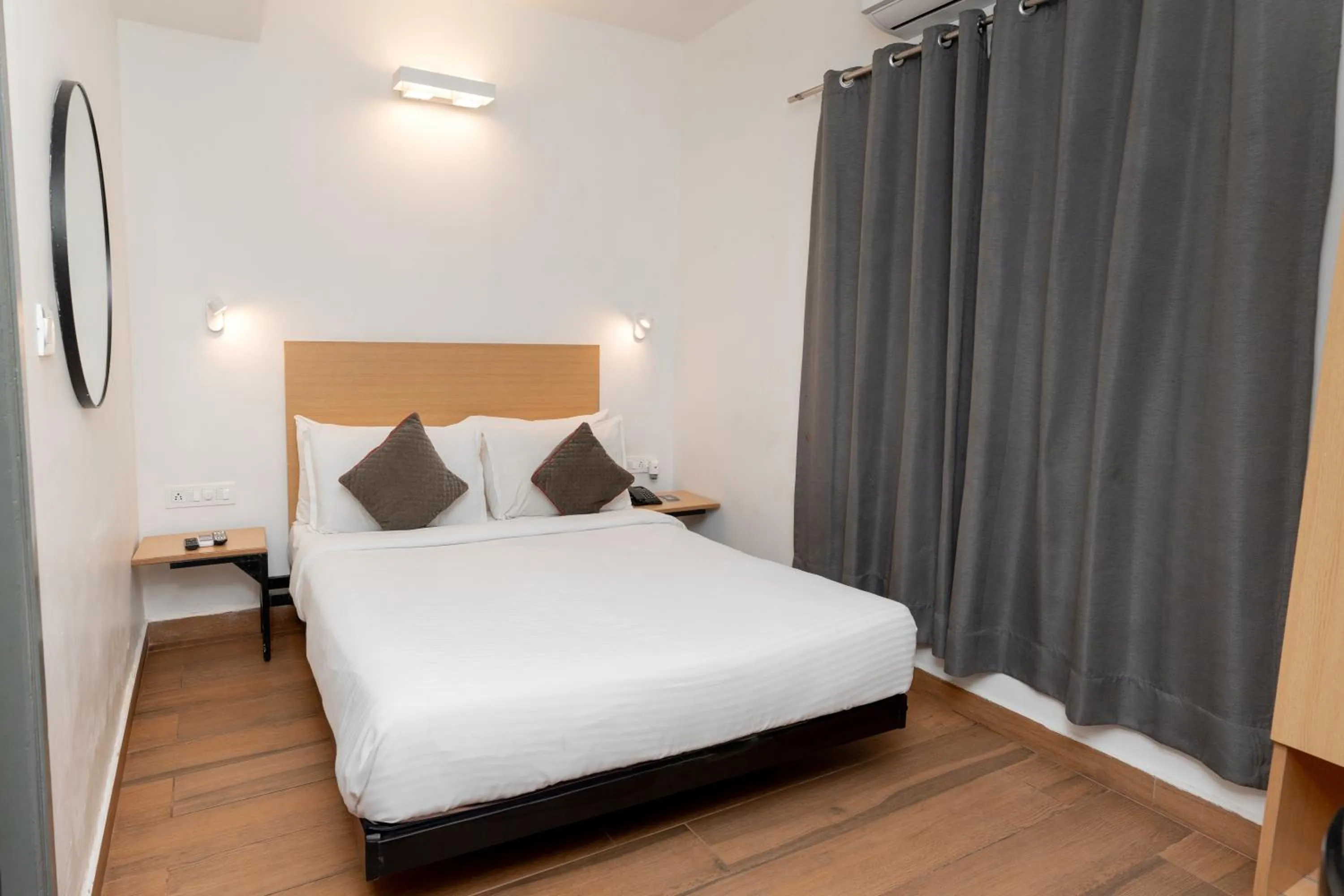 Bedroom, Bed in Magnum Resorts- Near Candolim Beach, Goa