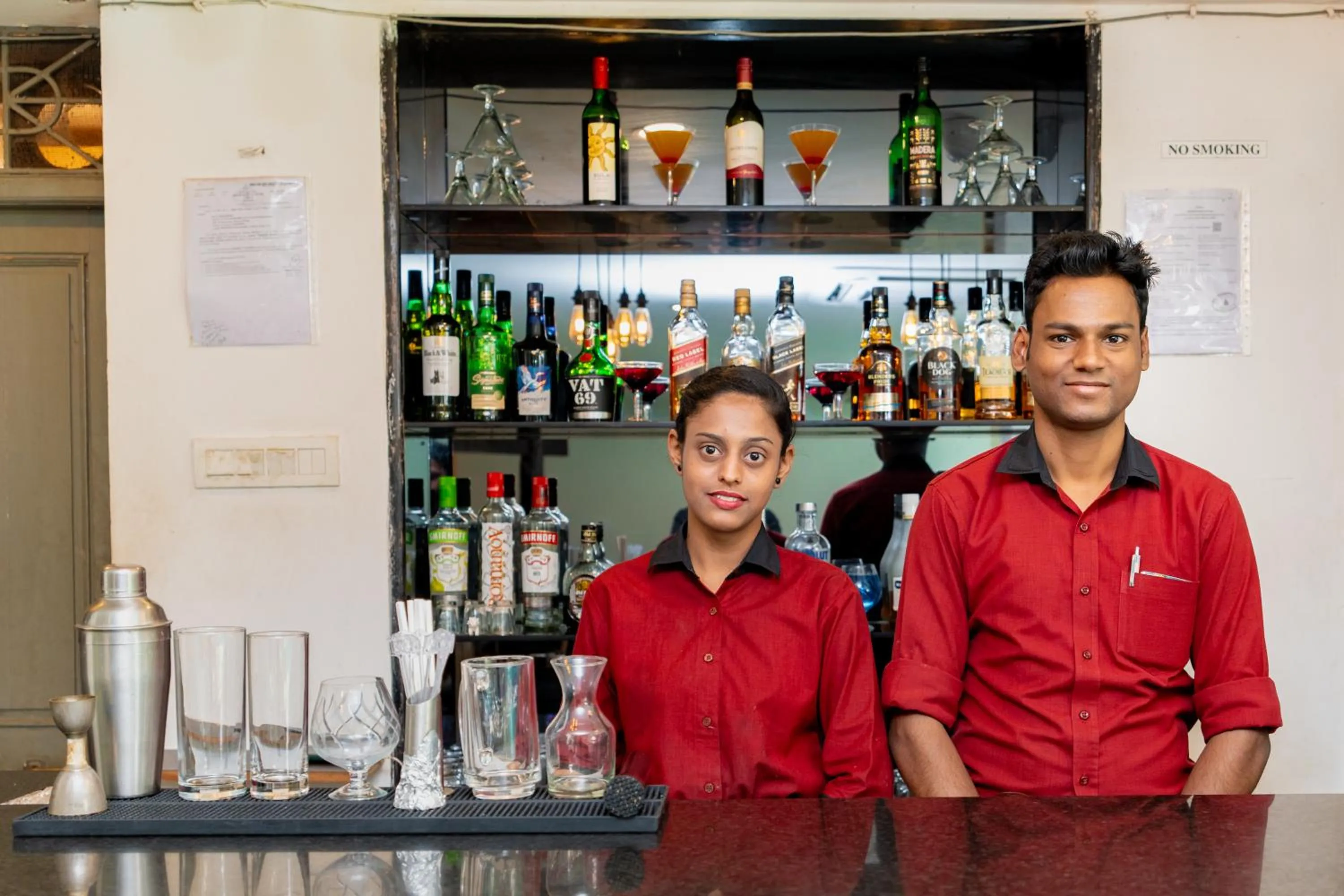 Lounge or bar in Magnum Resorts- Near Candolim Beach, Goa