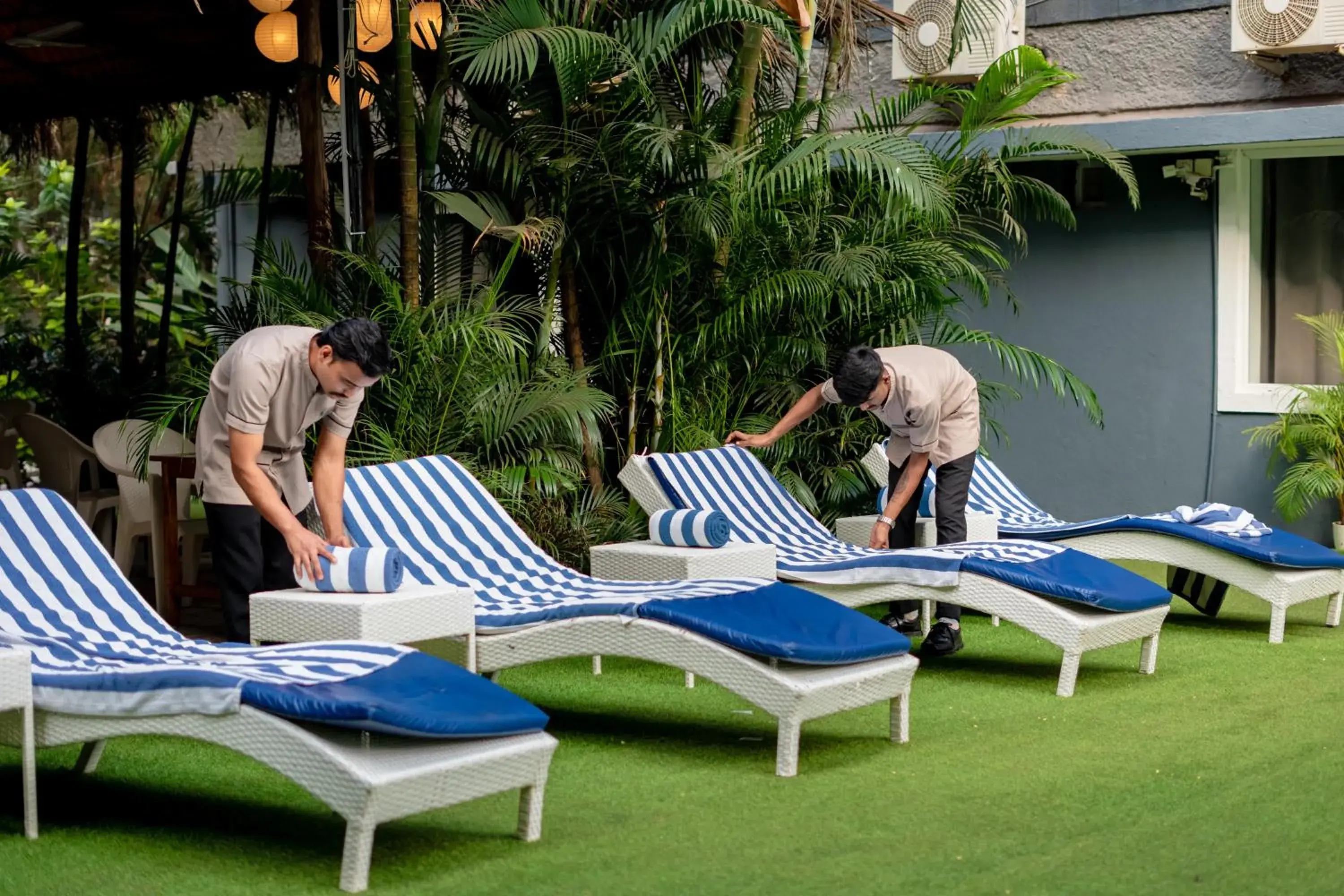 Swimming pool in Magnum Resorts- Near Candolim Beach, Goa Swimming pool in Magnum Resorts- Near Candolim Beach, Goa