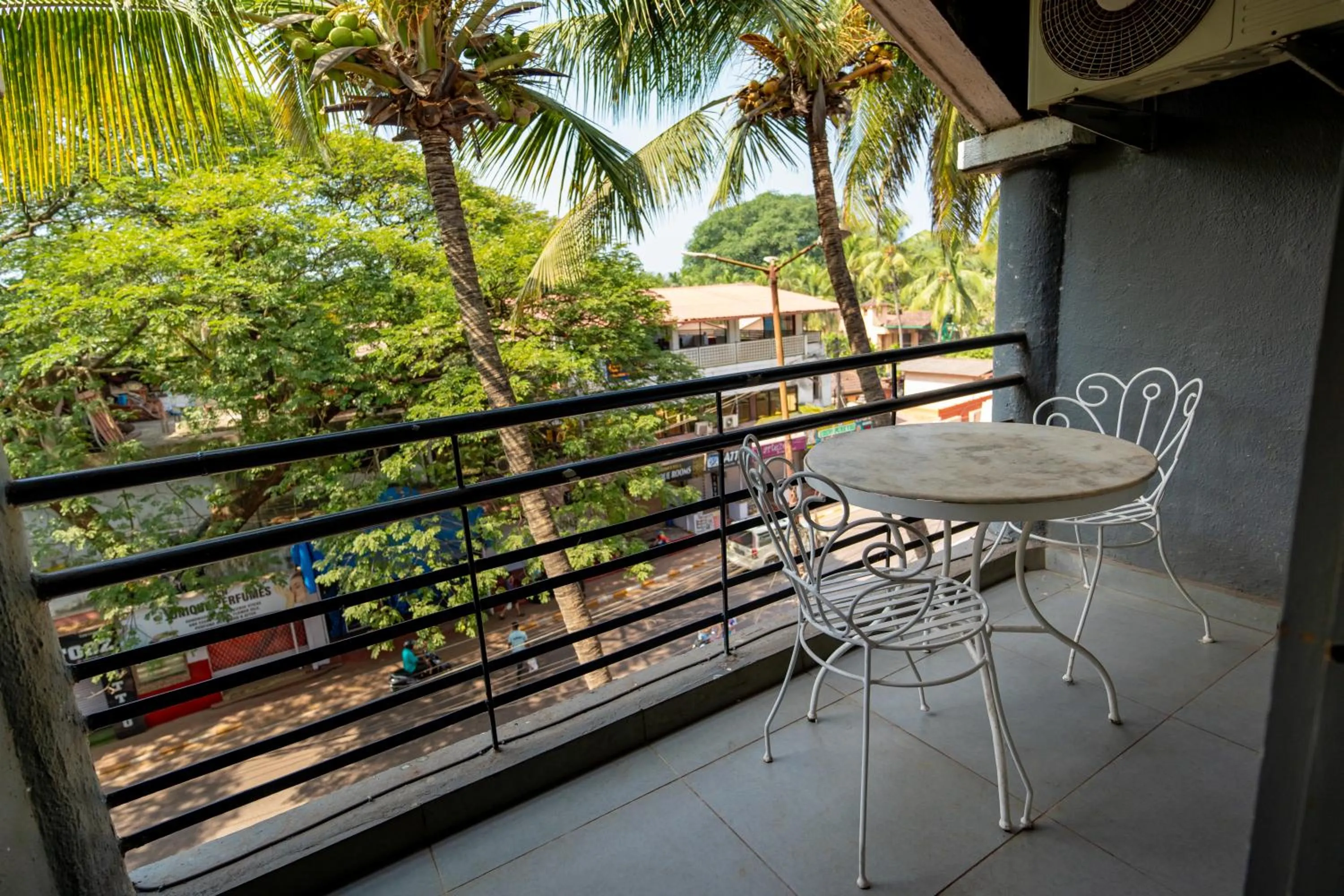 Balcony/Terrace in Magnum Resorts- Near Candolim Beach, Goa