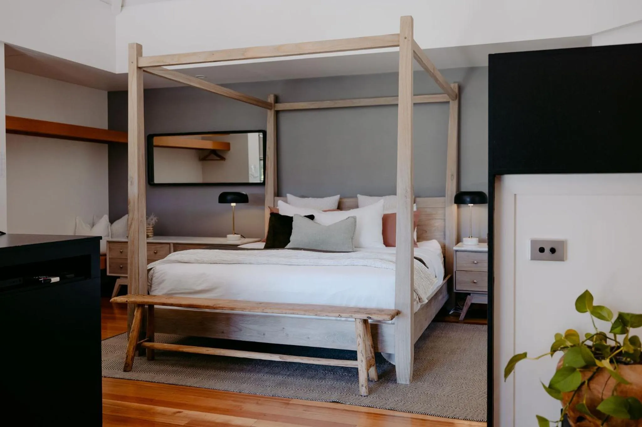 Bed in Yala Yallingup Retreat & Spa