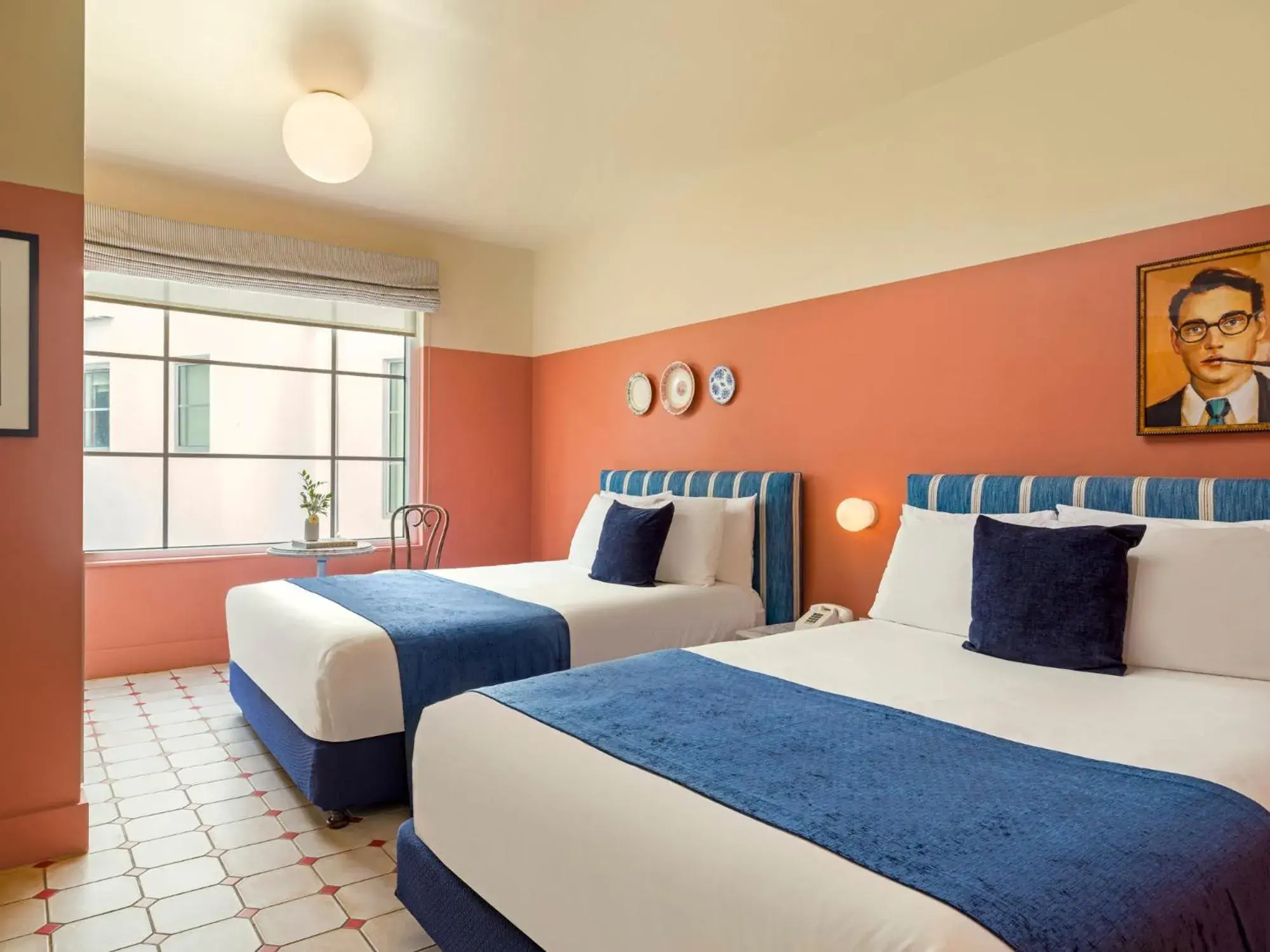 Bed in Hotel Trouvail Miami Beach Bed in Hotel Trouvail Miami Beach