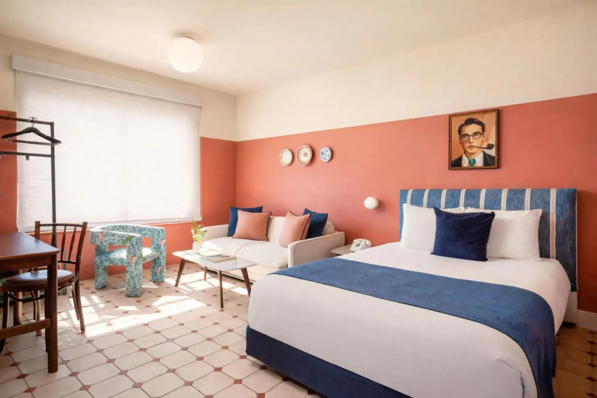 View (from property/room), Bed in Hotel Trouvail Miami Beach View (from property/room), Bed in Hotel Trouvail Miami Beach