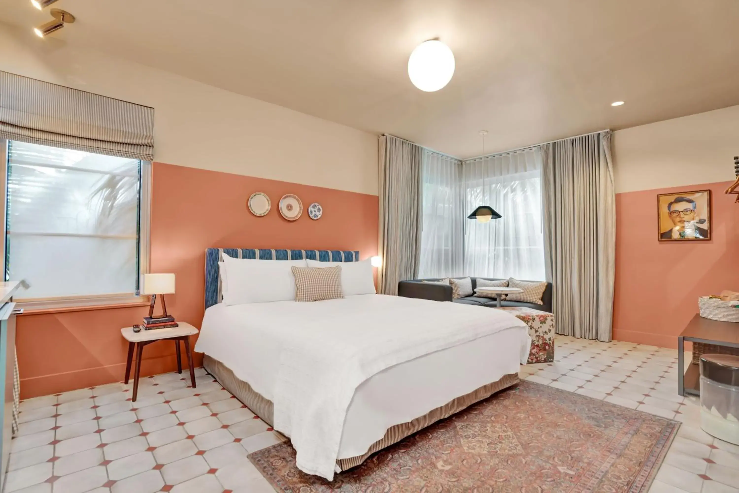 Bed in Hotel Trouvail Miami Beach Bed in Hotel Trouvail Miami Beach