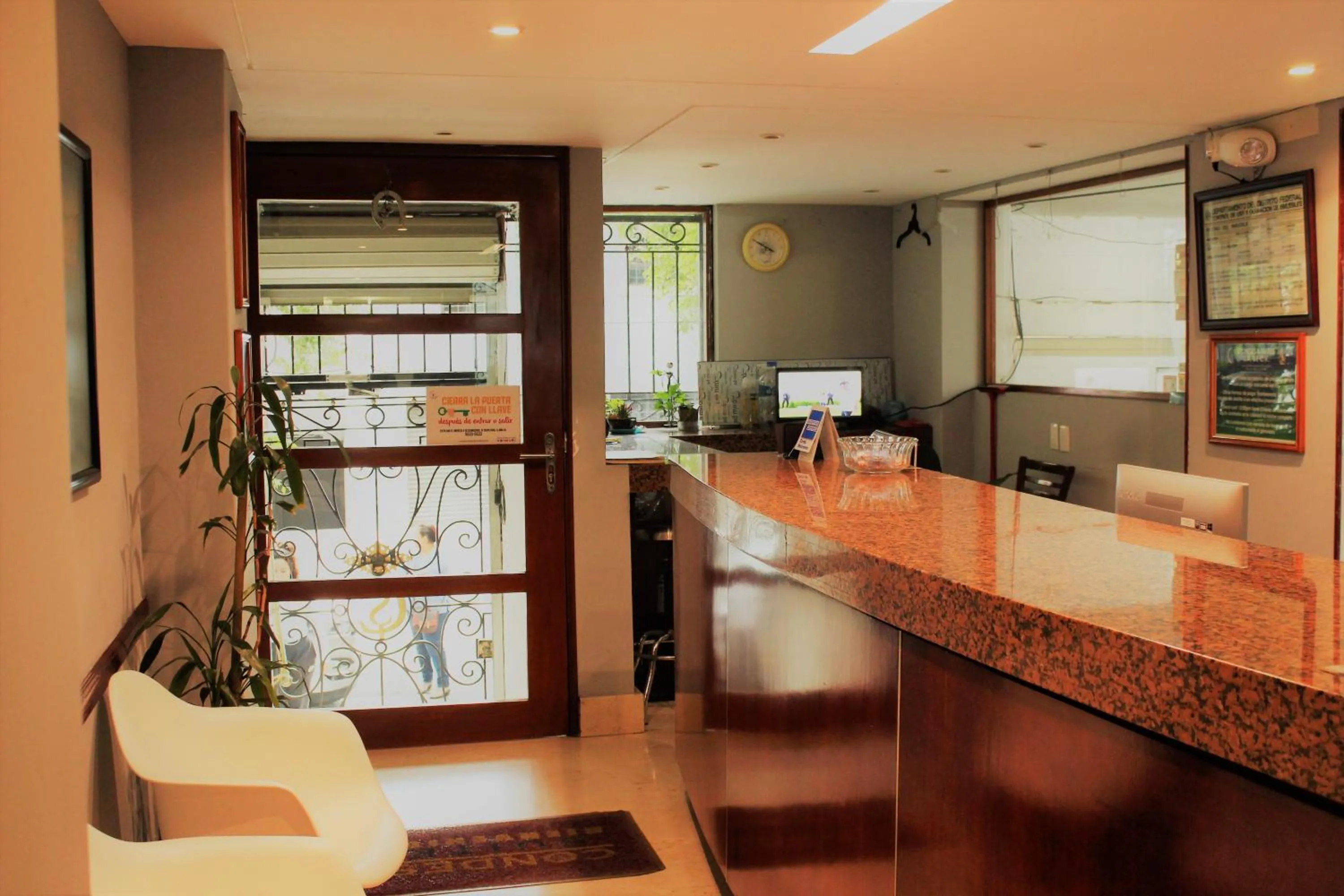 Lobby or reception in Condesa Suites