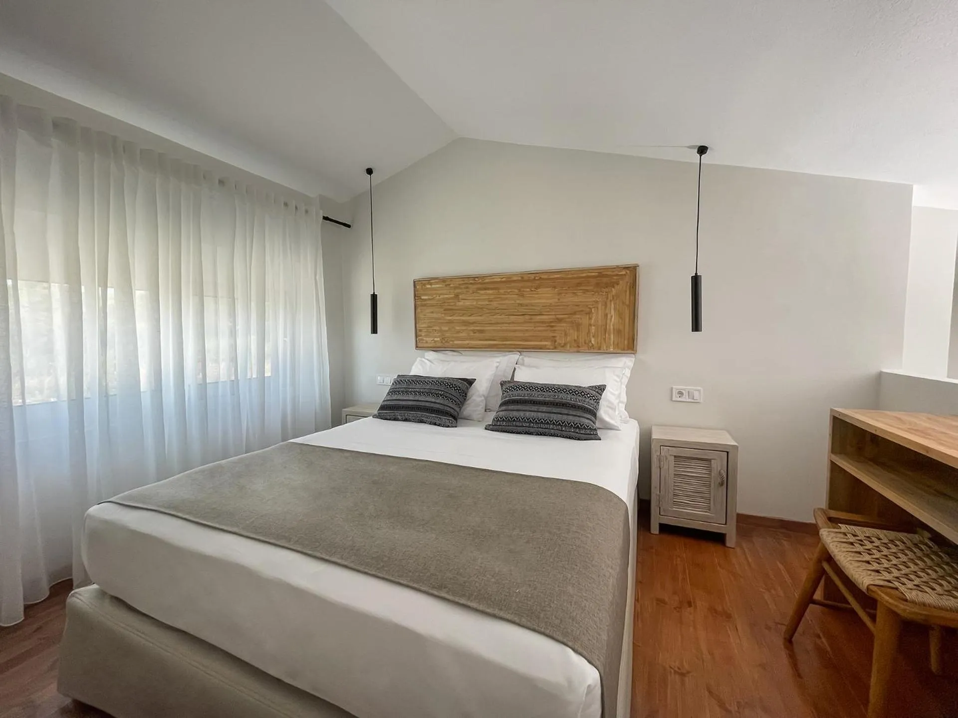 Bed in Triantafilia Guesthouse