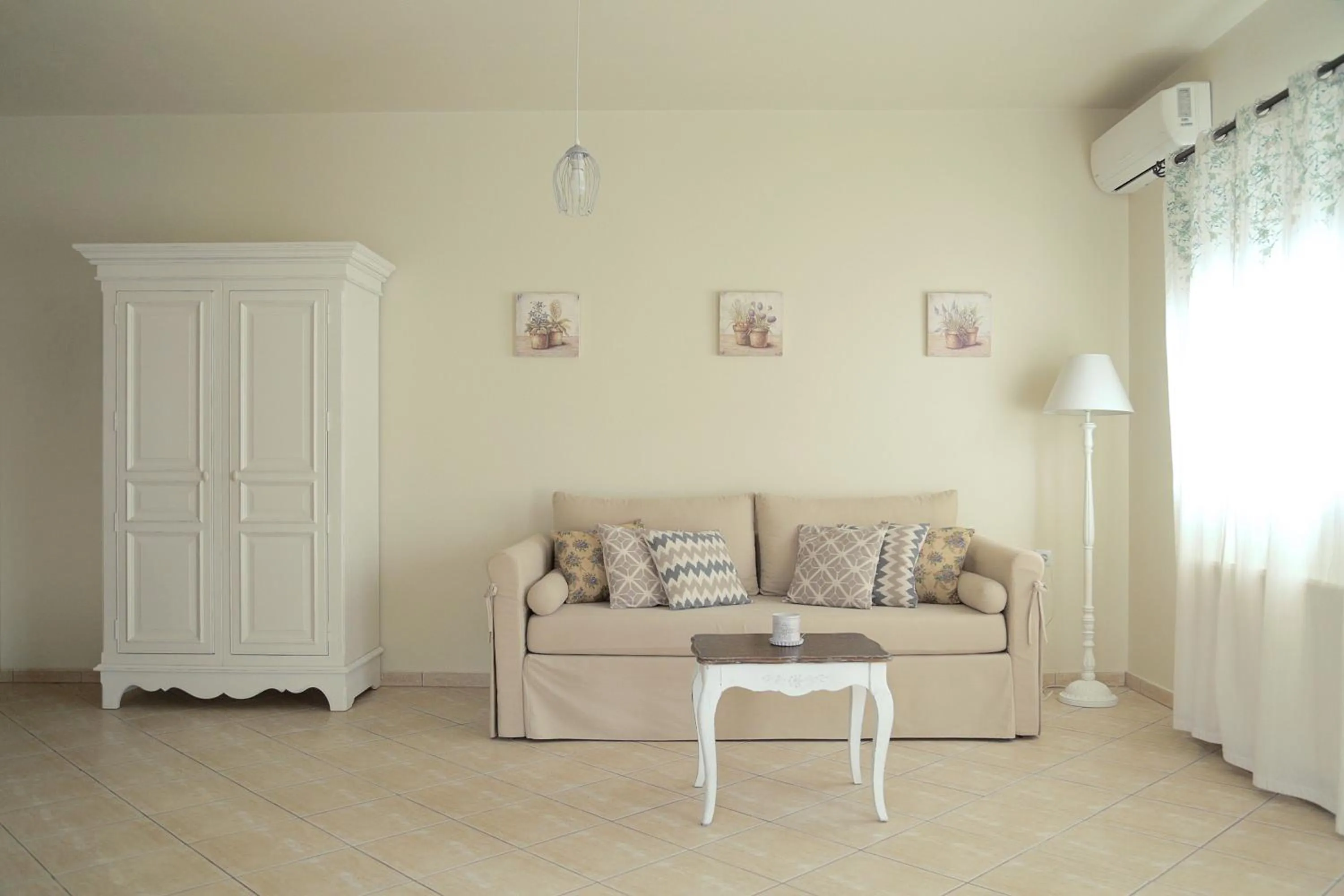 Living room in Triantafilia Guesthouse