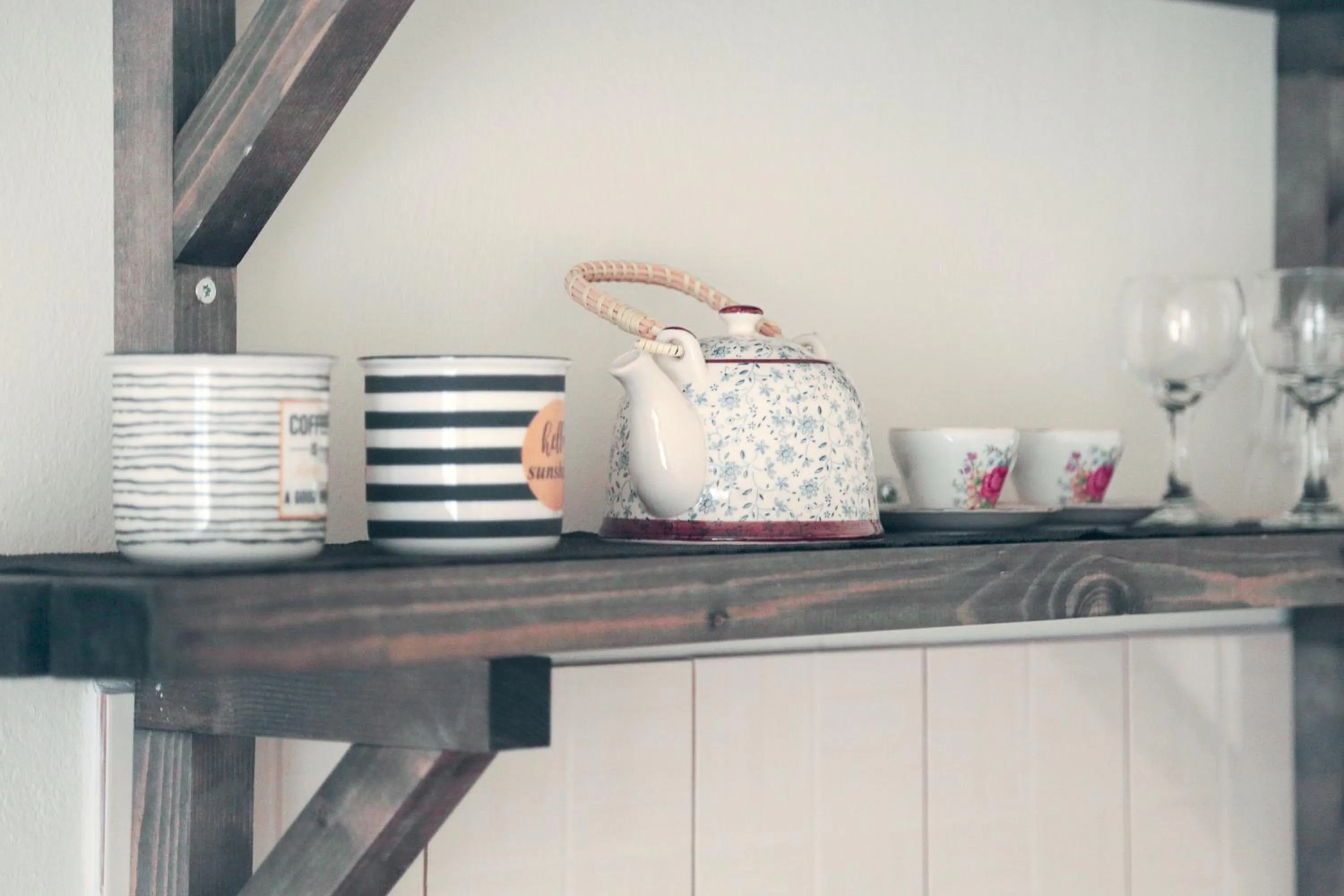 Kitchen or kitchenette in Triantafilia Guesthouse