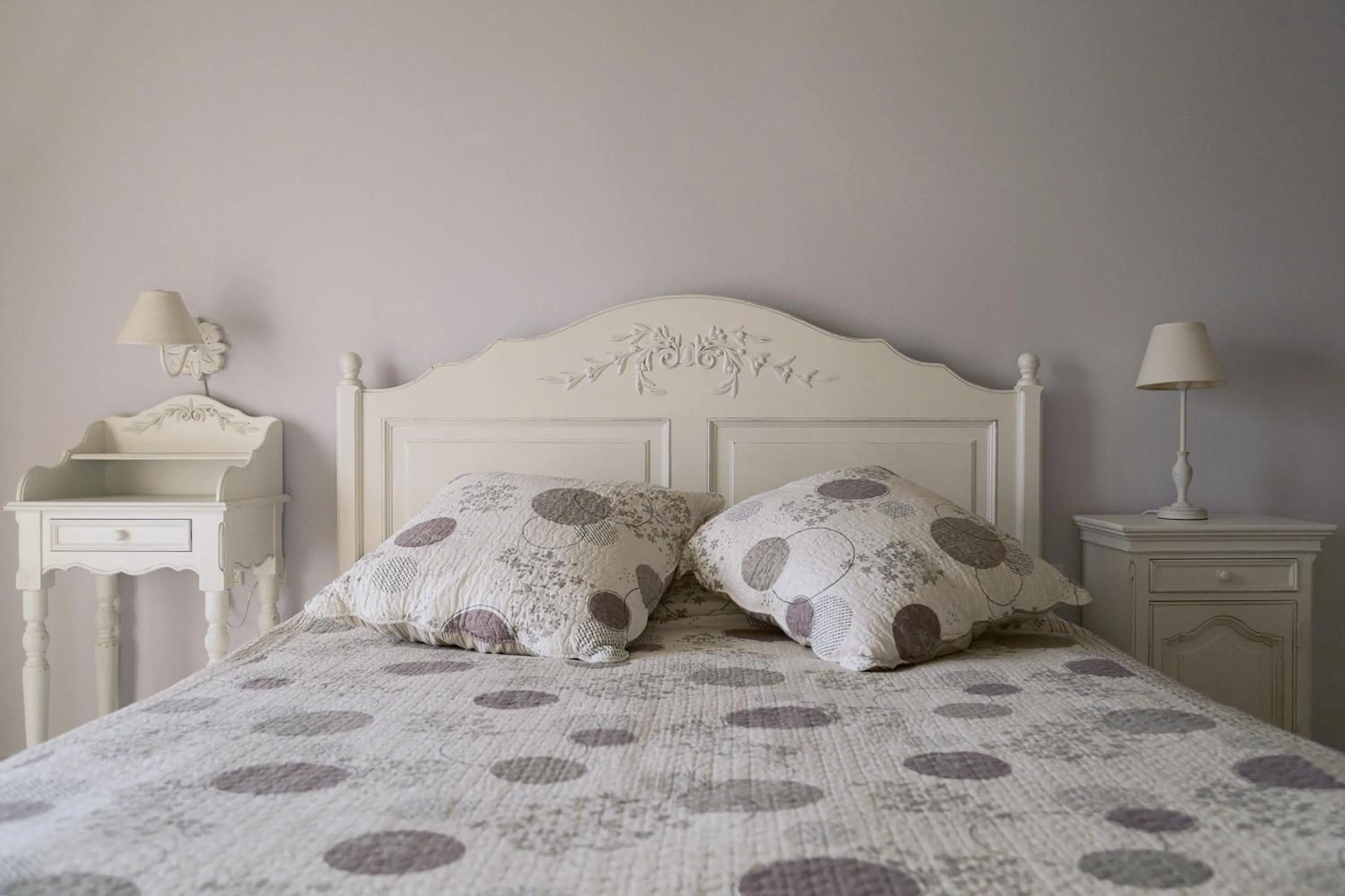 Bed in Triantafilia Guesthouse