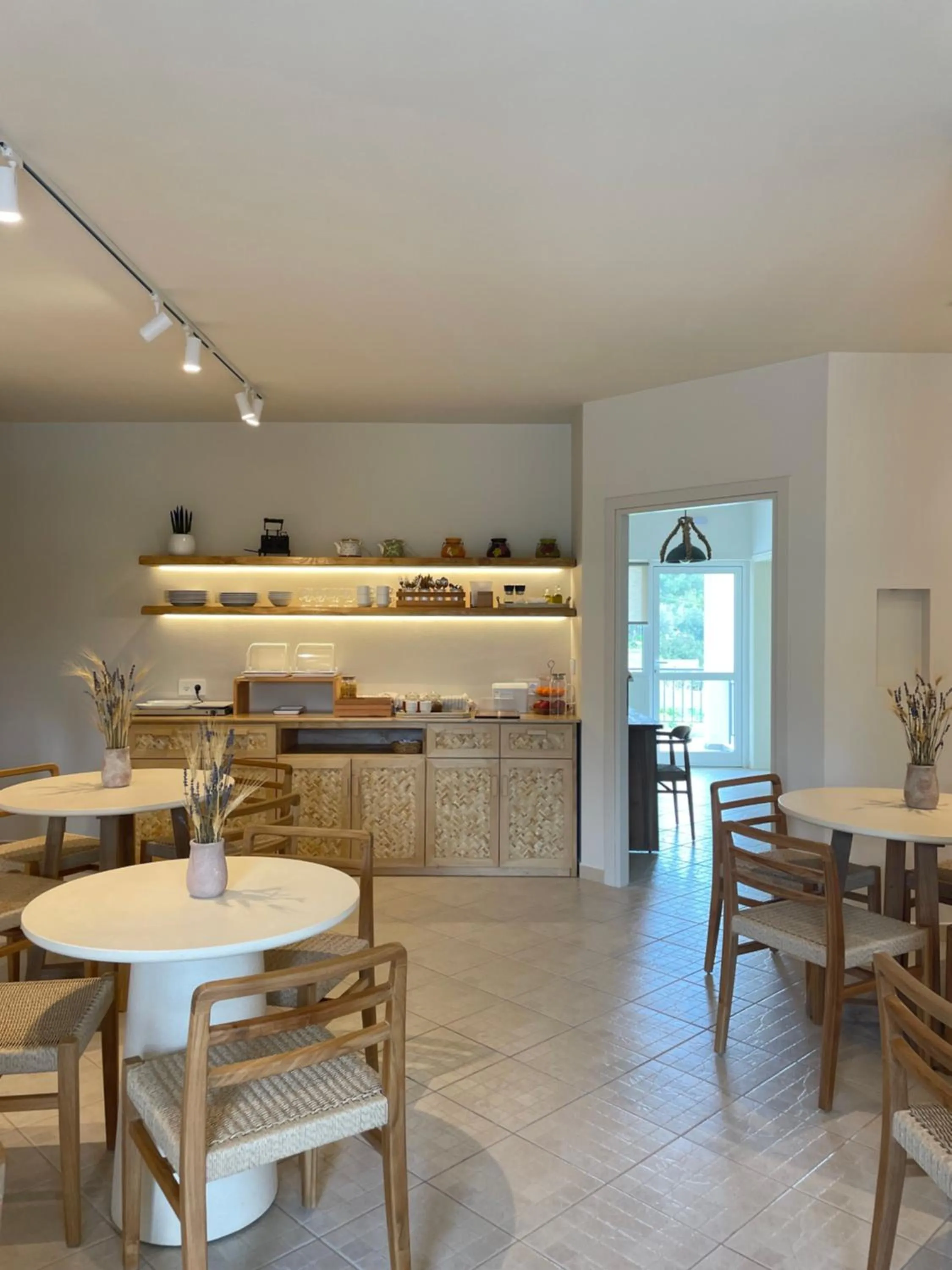 Seating area in Triantafilia Guesthouse