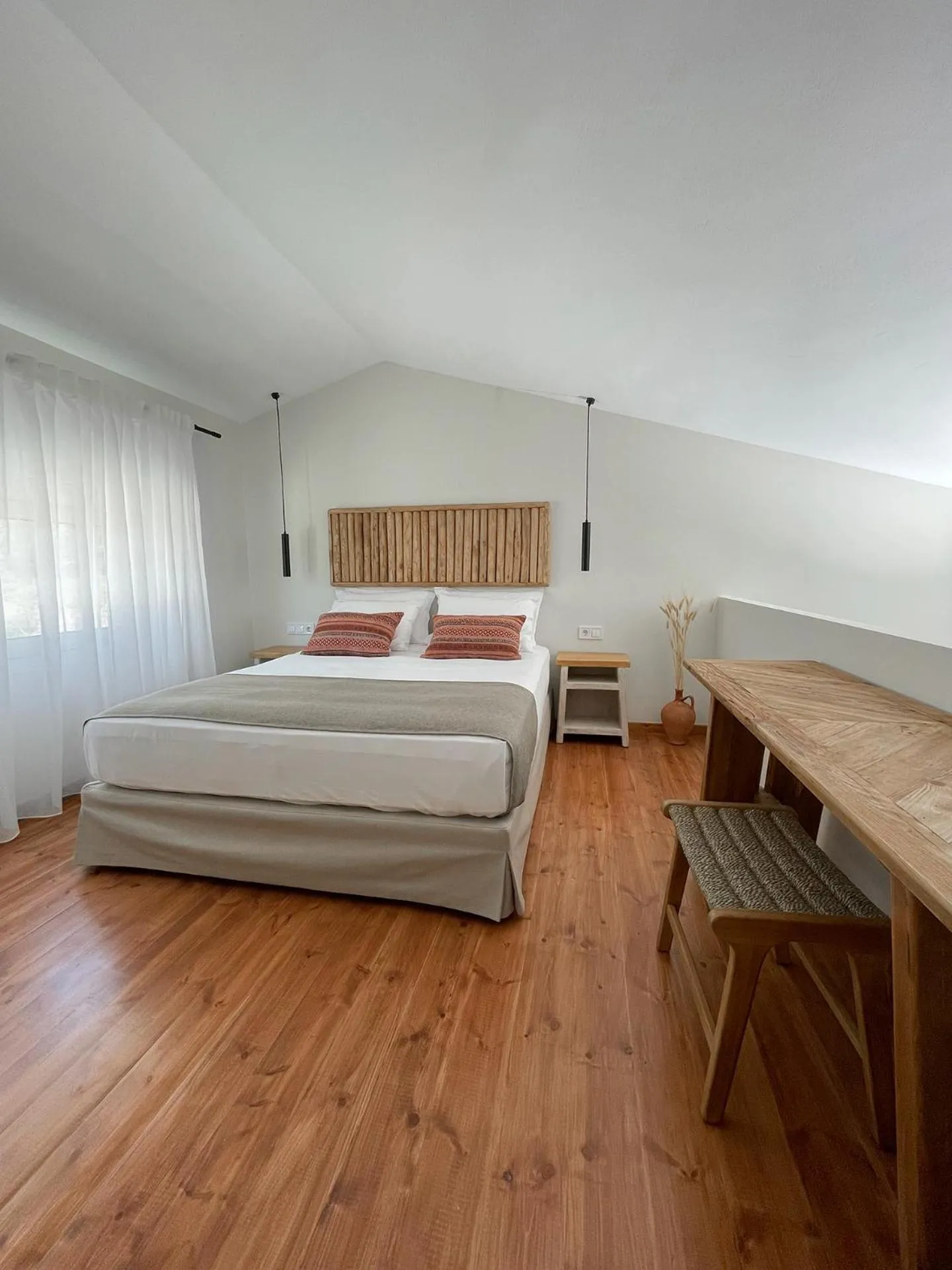 Bed in Triantafilia Guesthouse