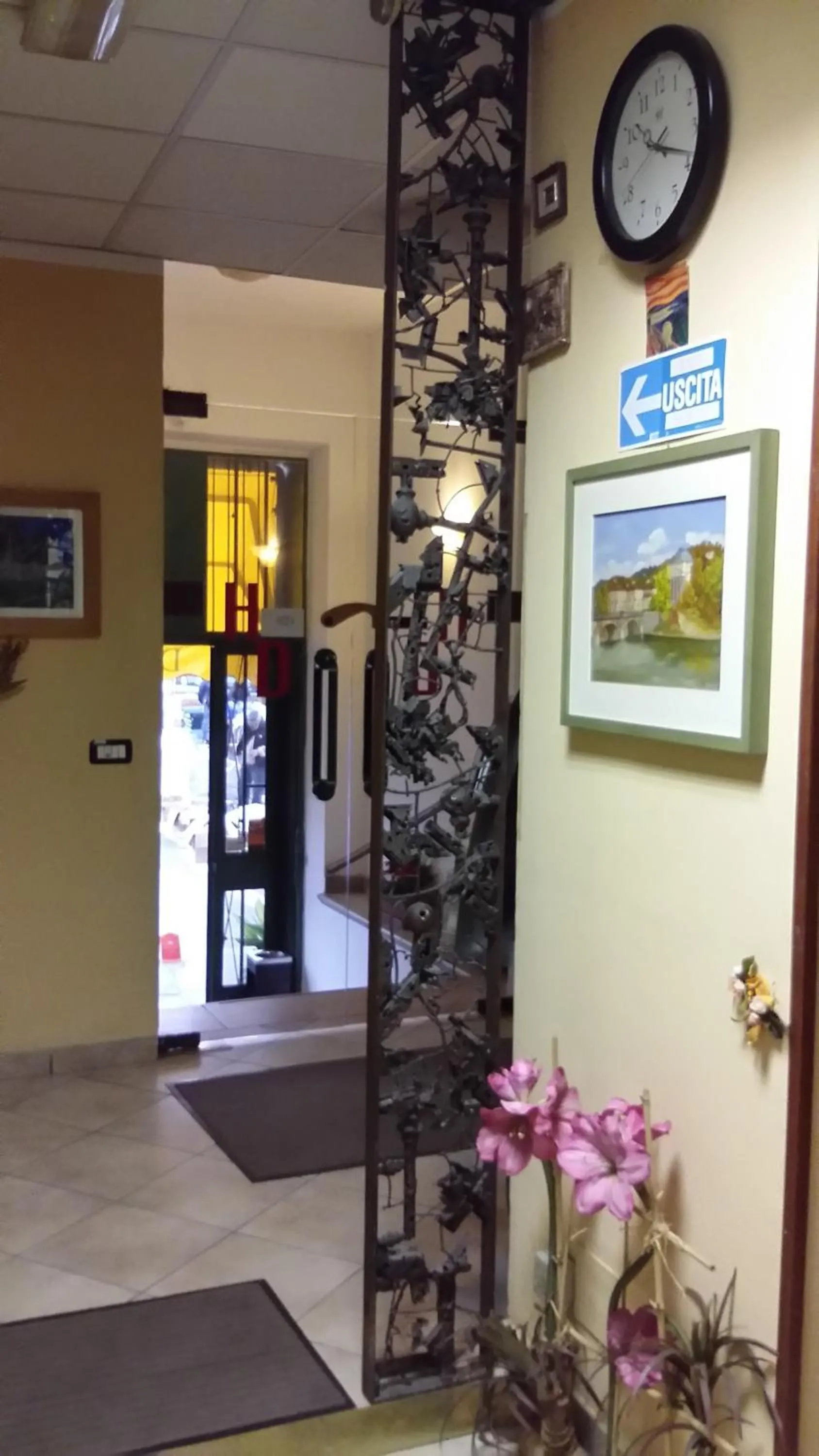 Lobby or reception in Hotel Dora