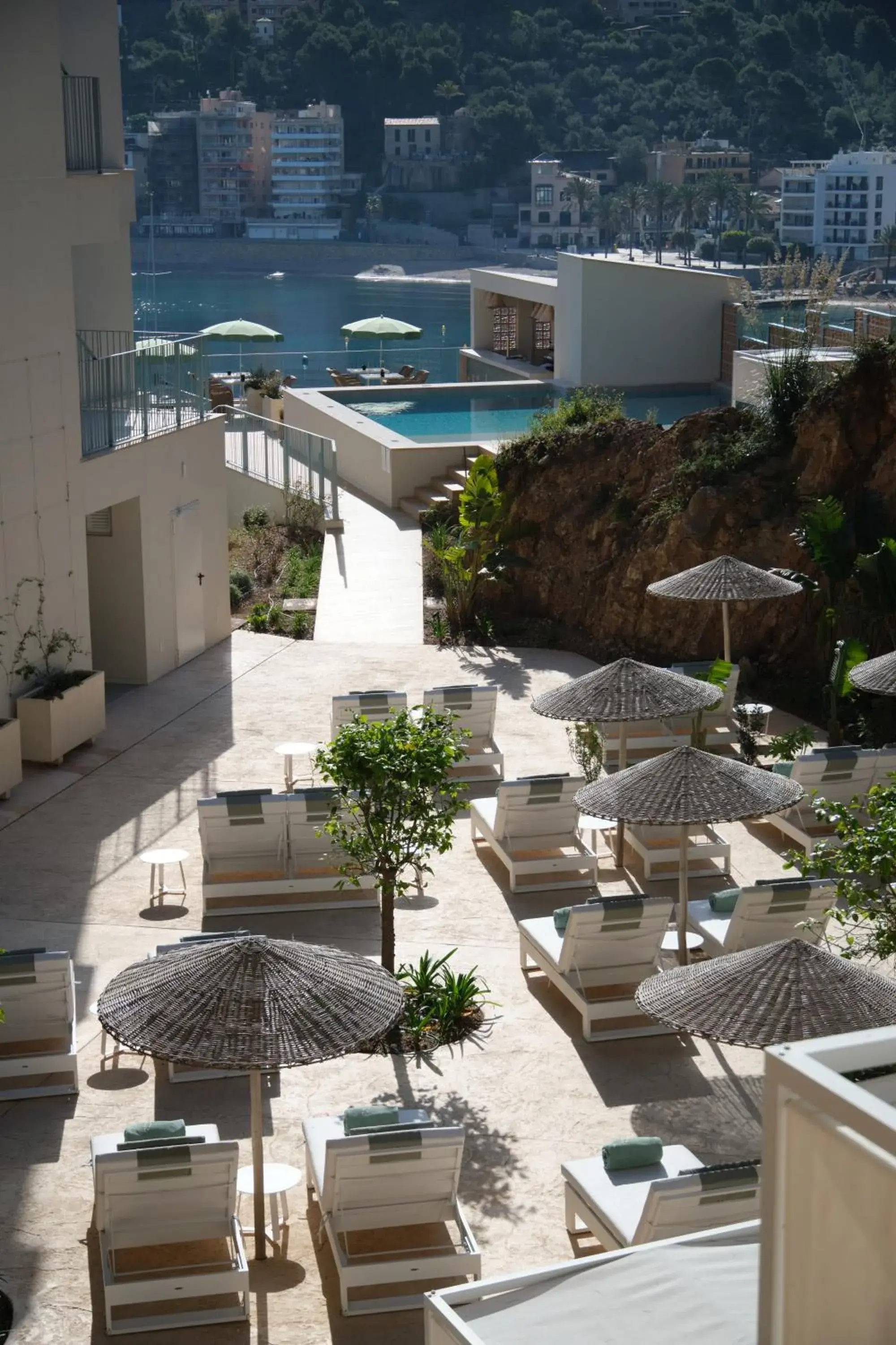 Swimming pool in Salino Port Soller Swimming pool in Salino Port Soller
