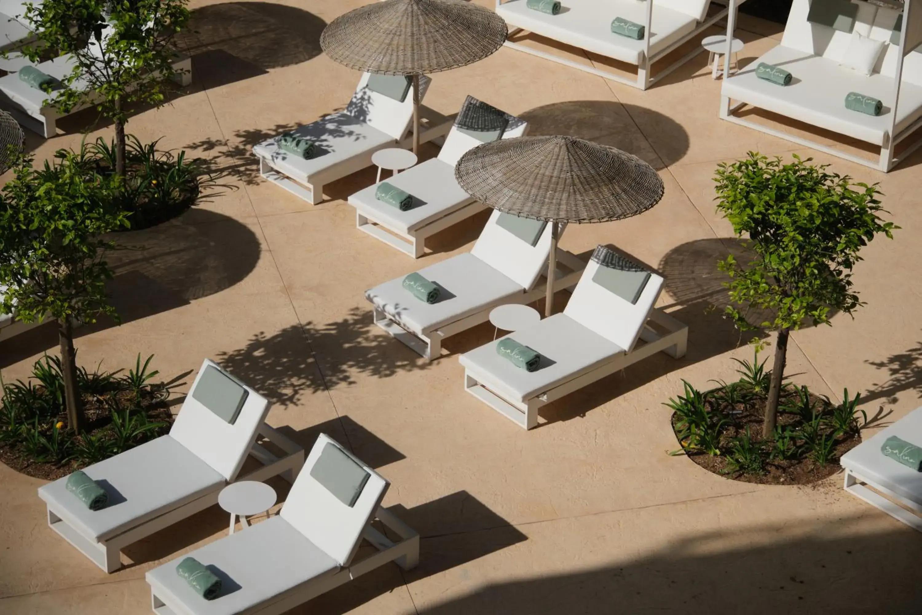 sunbed in Salino Port Soller sunbed in Salino Port Soller