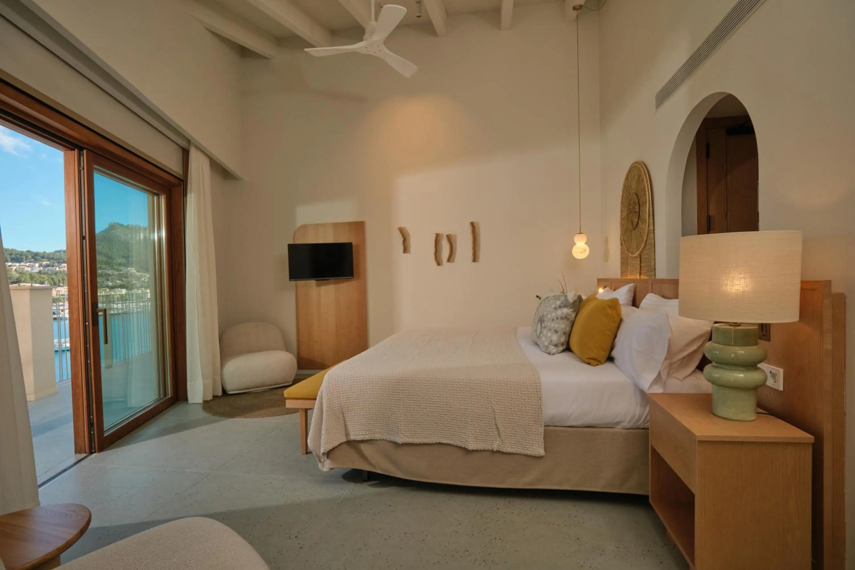 Bedroom, Bed in Salino Port Soller