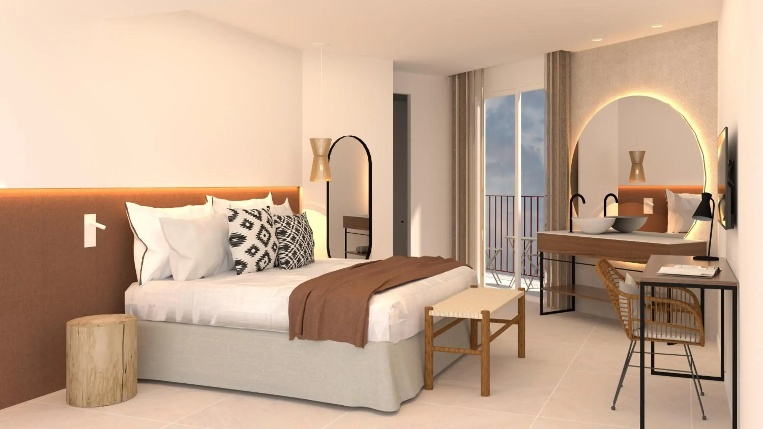 Photo of the whole room, Bed in FERGUS Bermudas Photo of the whole room, Bed in FERGUS Bermudas