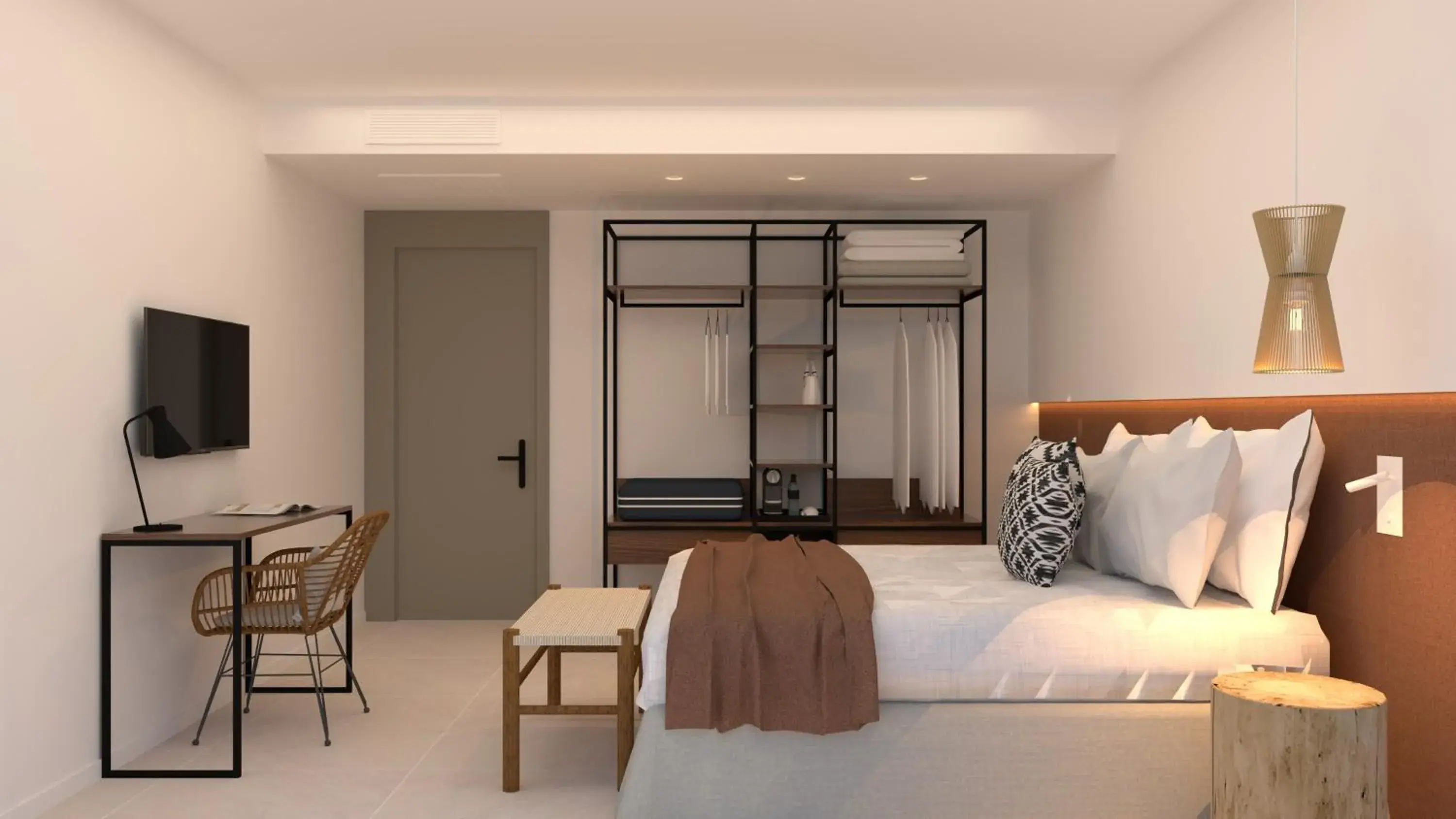 Photo of the whole room, Bed in FERGUS Bermudas Photo of the whole room, Bed in FERGUS Bermudas