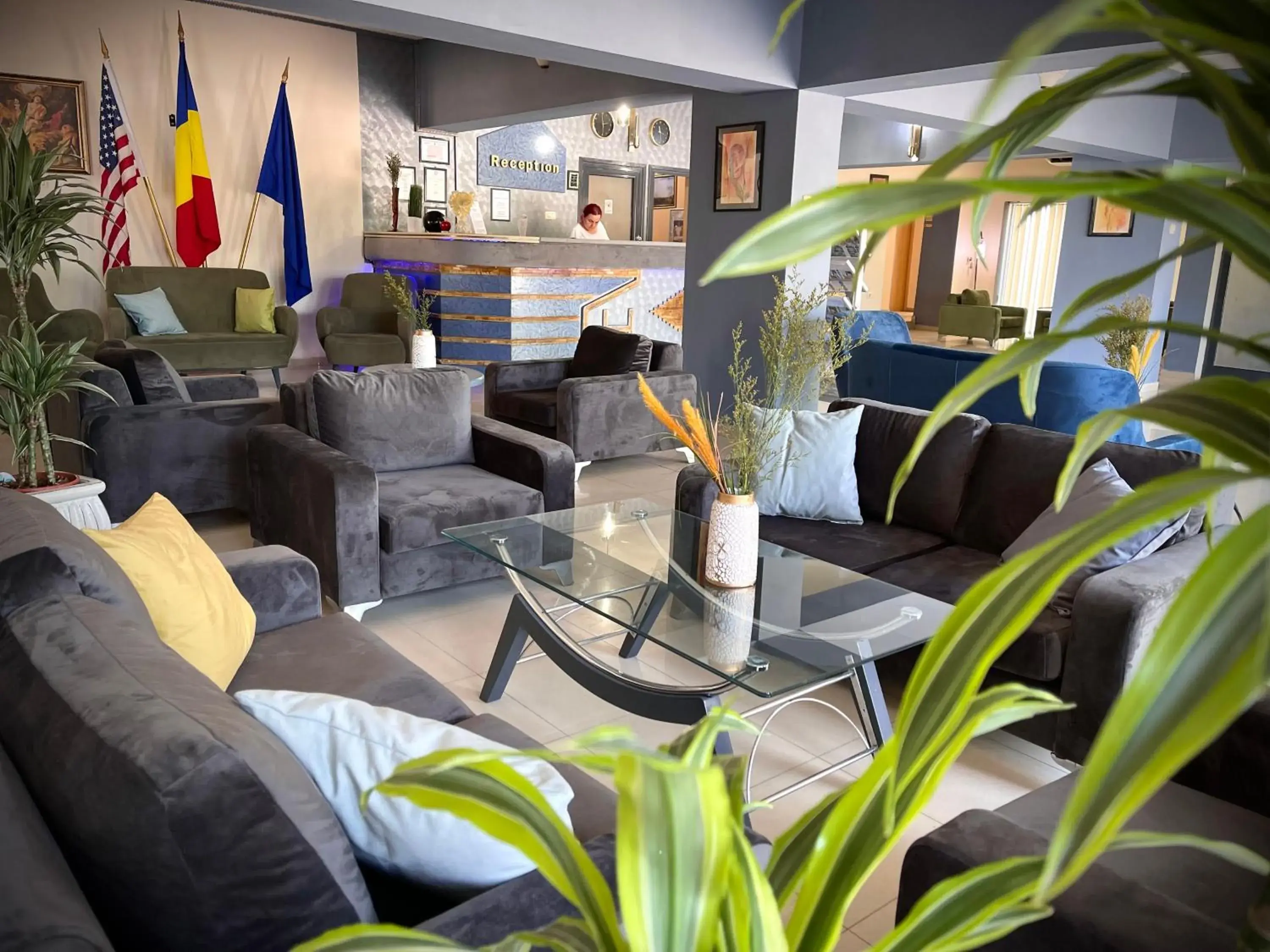 Lobby or reception in Voila Mamaia Lobby or reception in Voila Mamaia