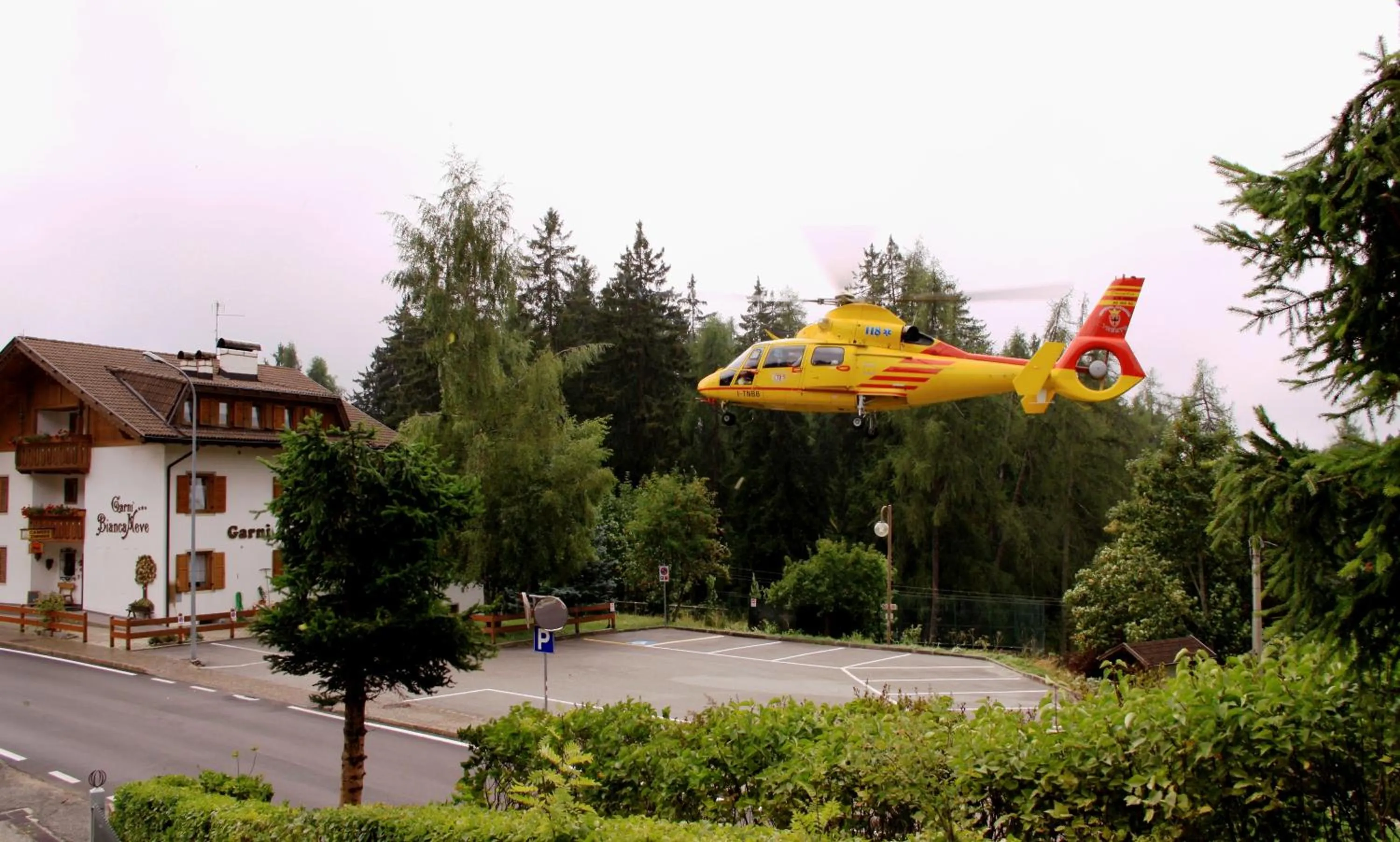 Bird's eye view in Garni Biancaneve Ruffrè-Mendola