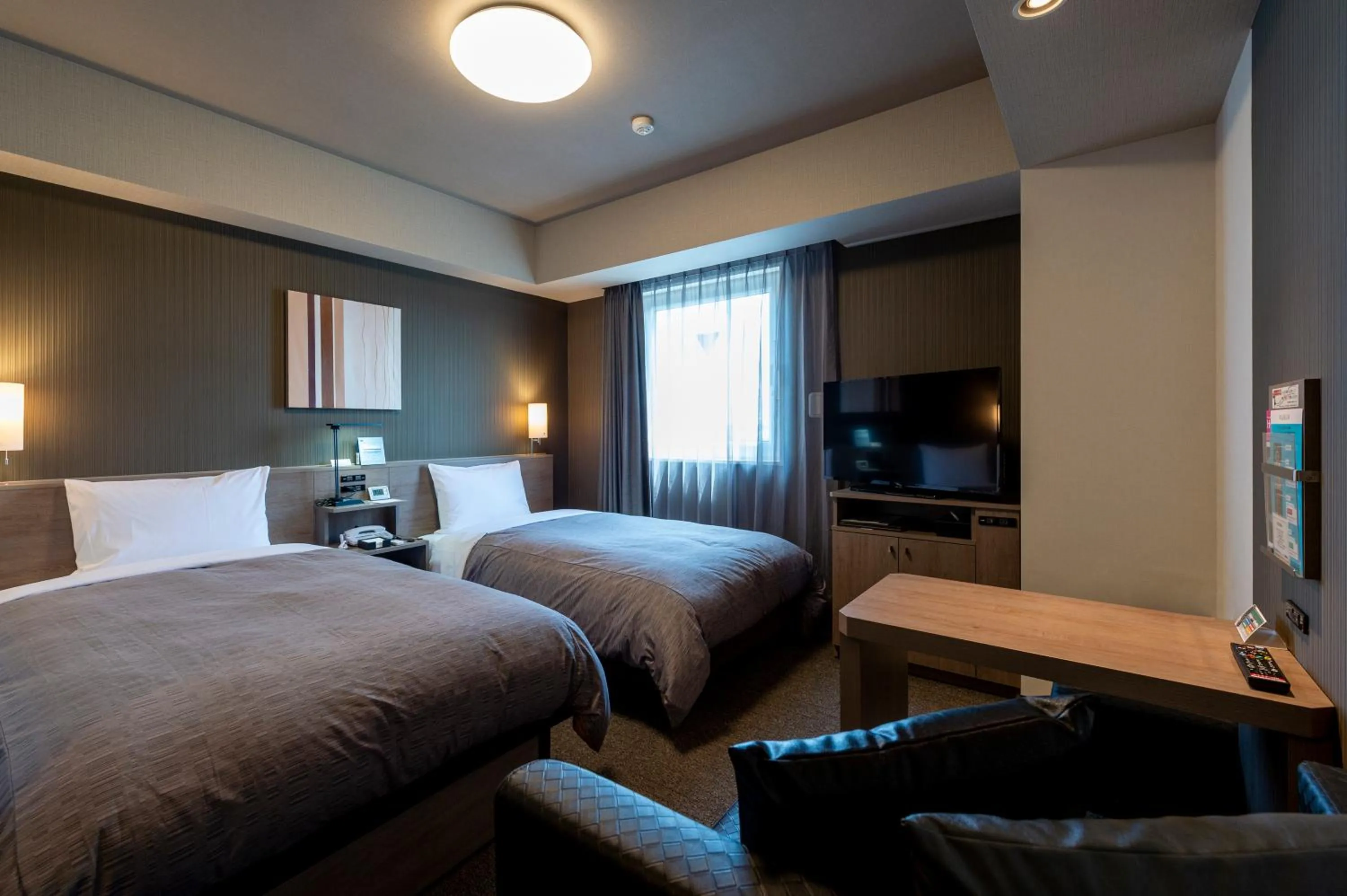 Photo of the whole room, Bed in Hotel Route-Inn Kanuma Inter