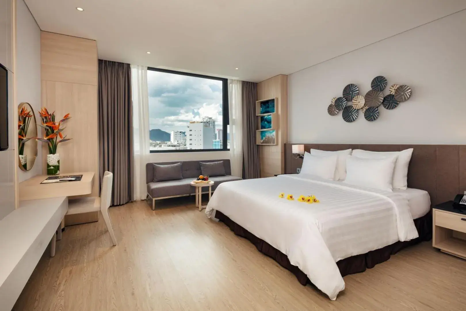 Bed in DQua Hotel Bed in DQua Hotel