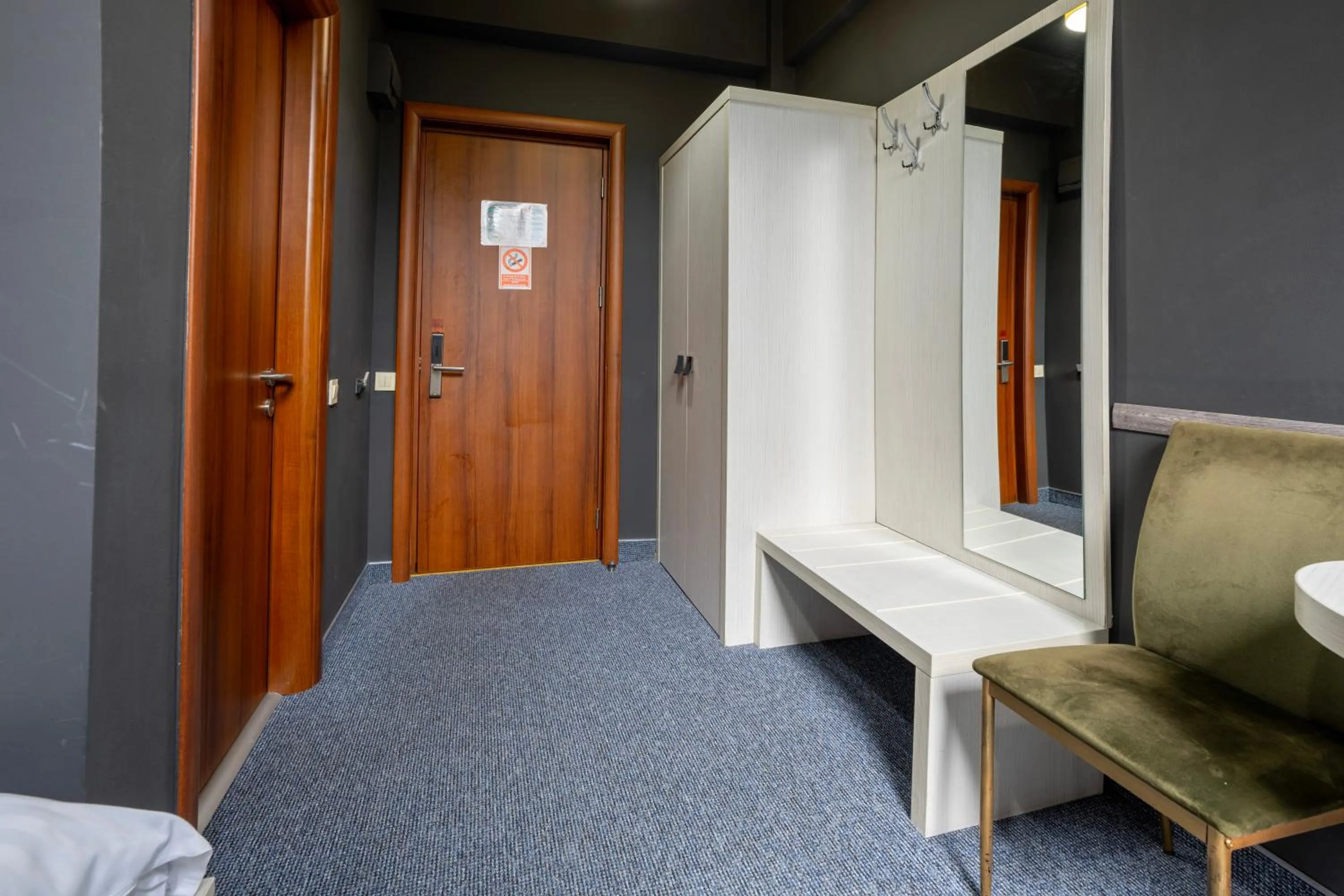 Seating area, Bed in Alex&George Boutique Hotel