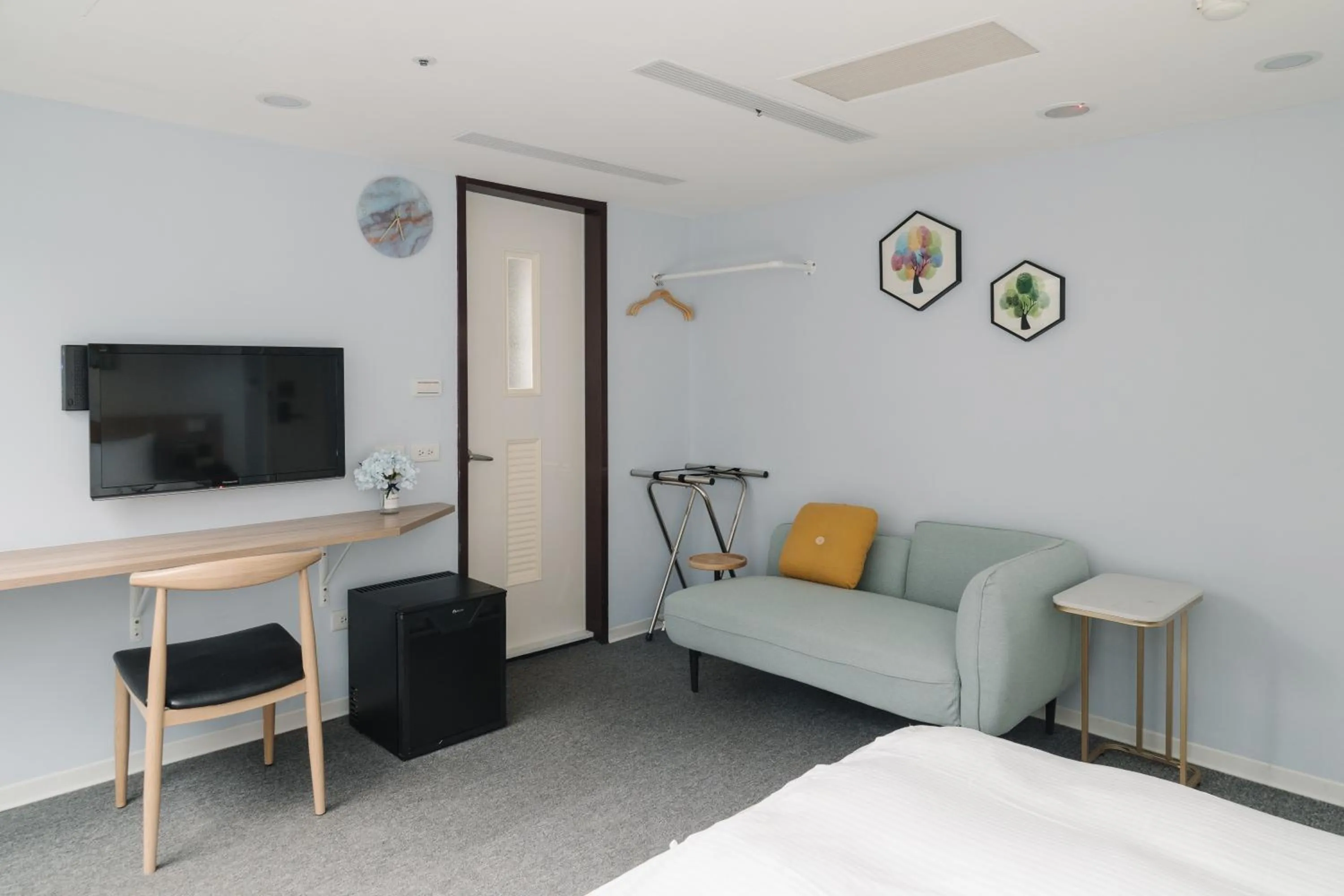 Photo of the whole room, Bed in Hotel attic