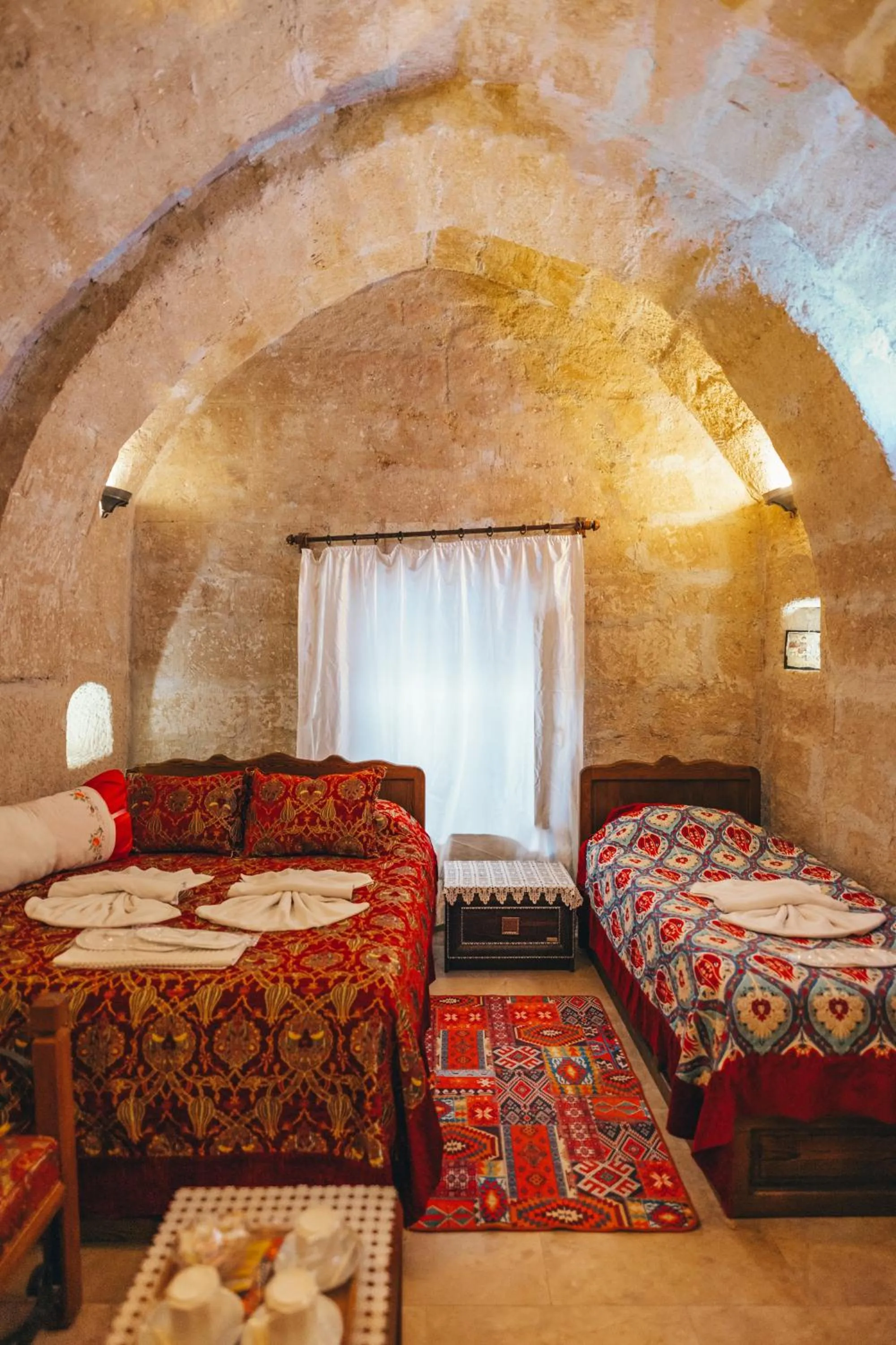 Bed in Goreme Valley Cave House