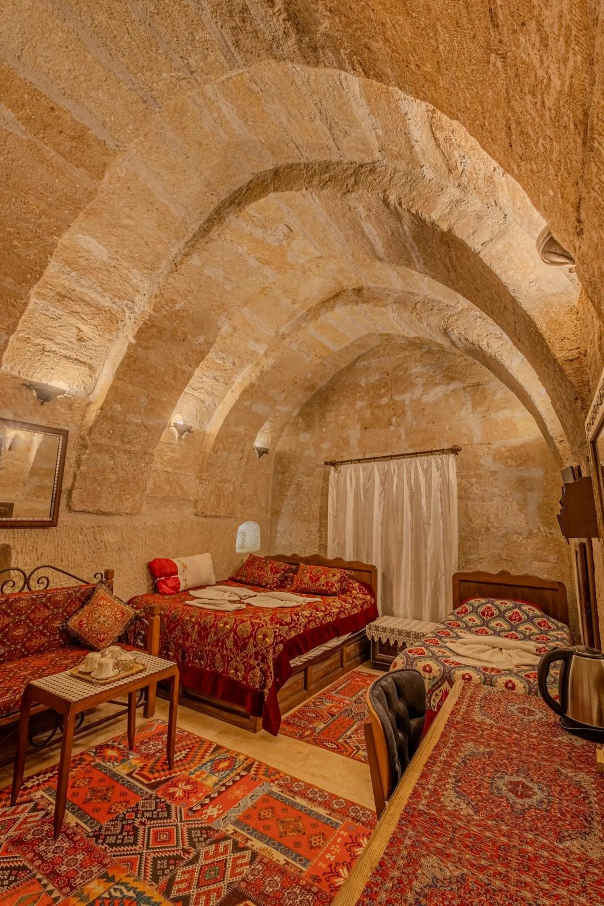 Bed in Goreme Valley Cave House