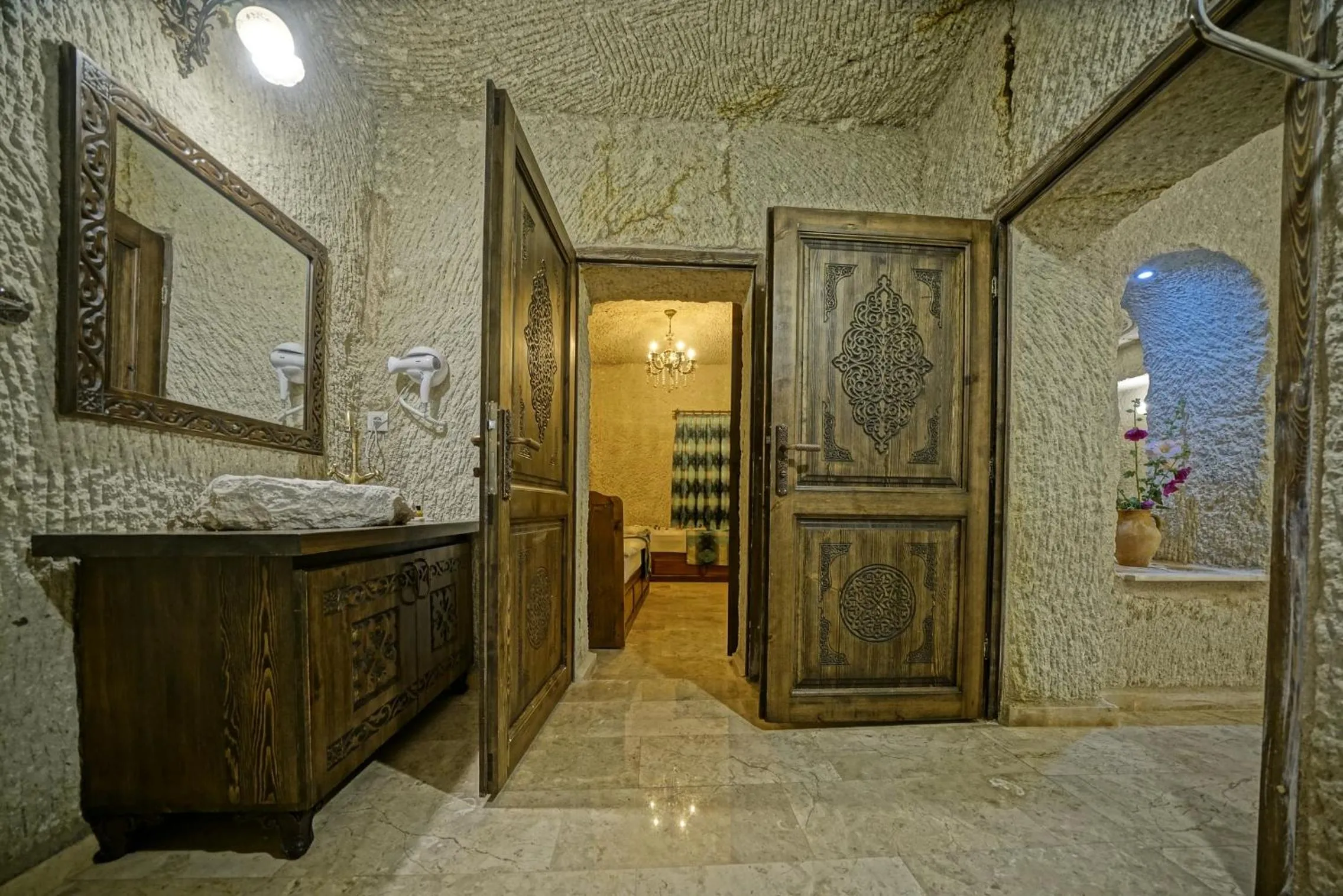 Bathroom in Goreme Valley Cave House