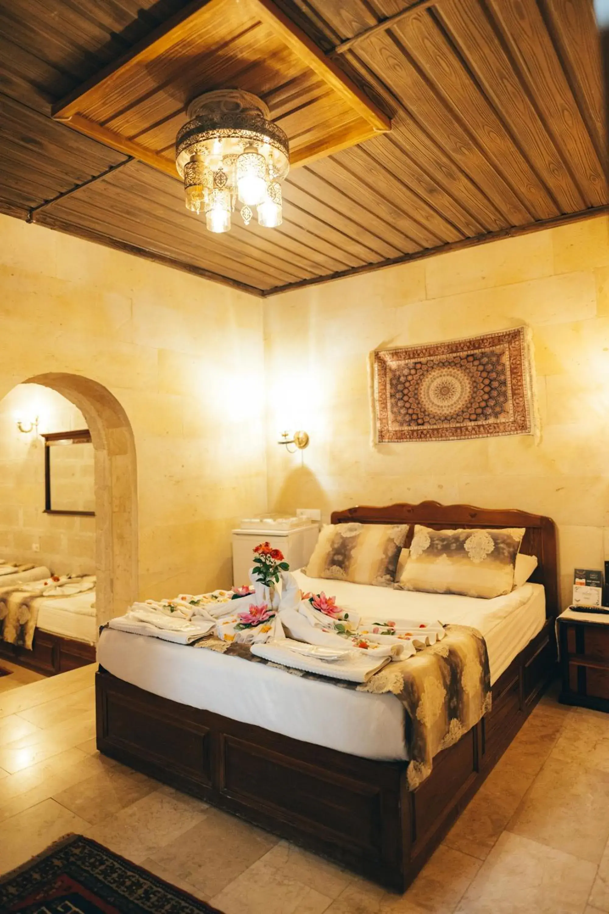 Family Room with Mountain View in Goreme Valley Cave House Family Room with Mountain View in Goreme Valley Cave House