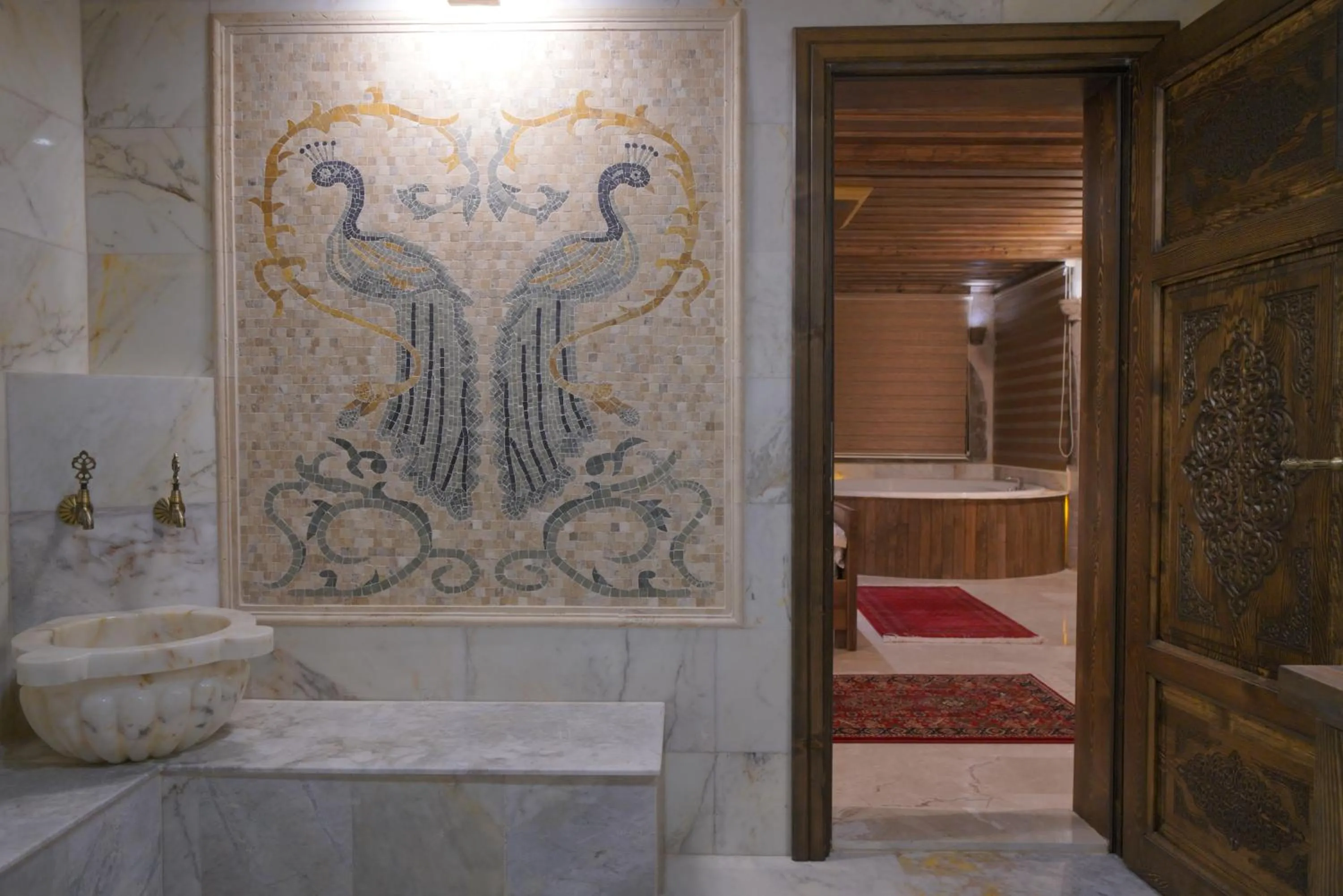 Shower in Goreme Valley Cave House