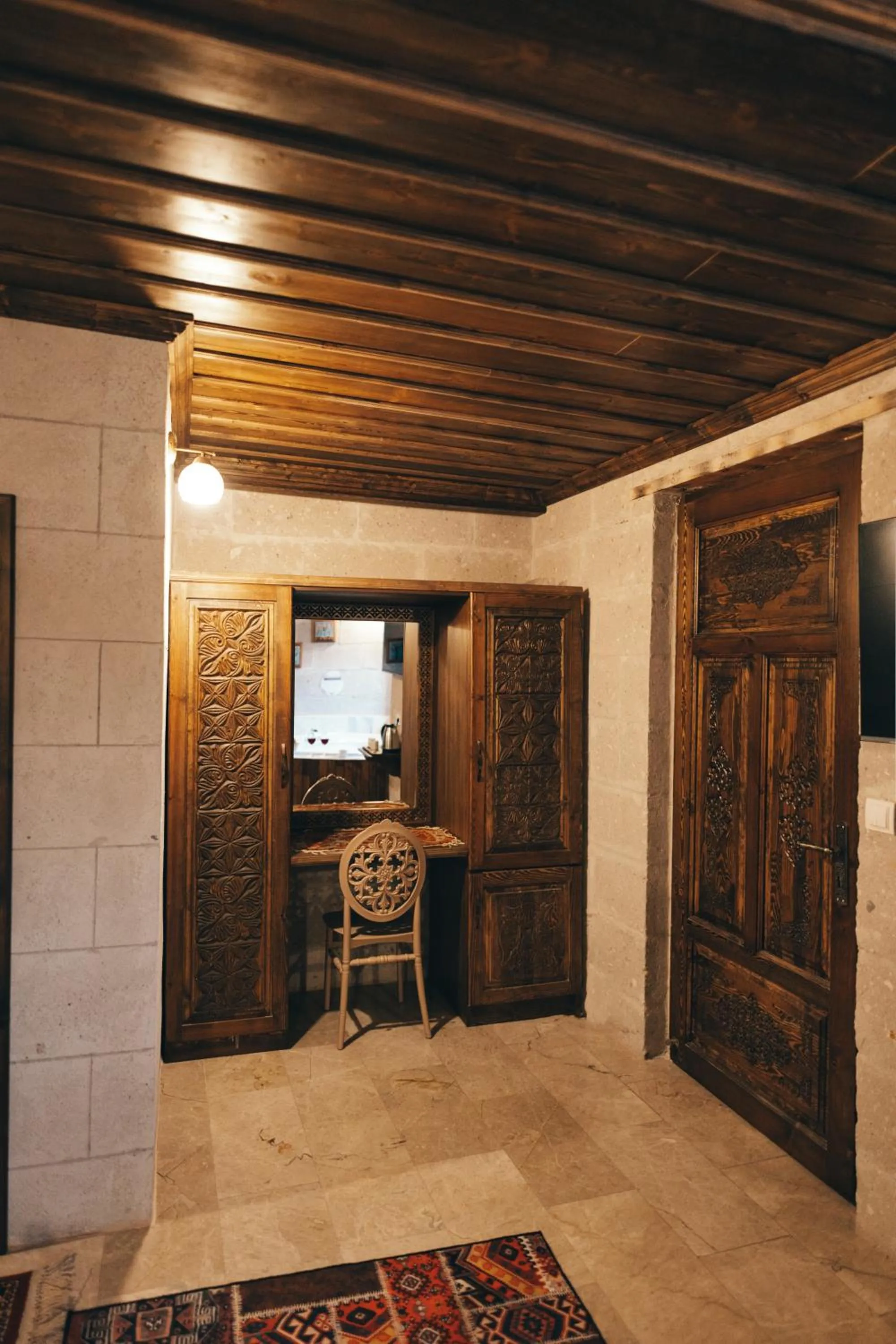 TV and multimedia in Goreme Valley Cave House