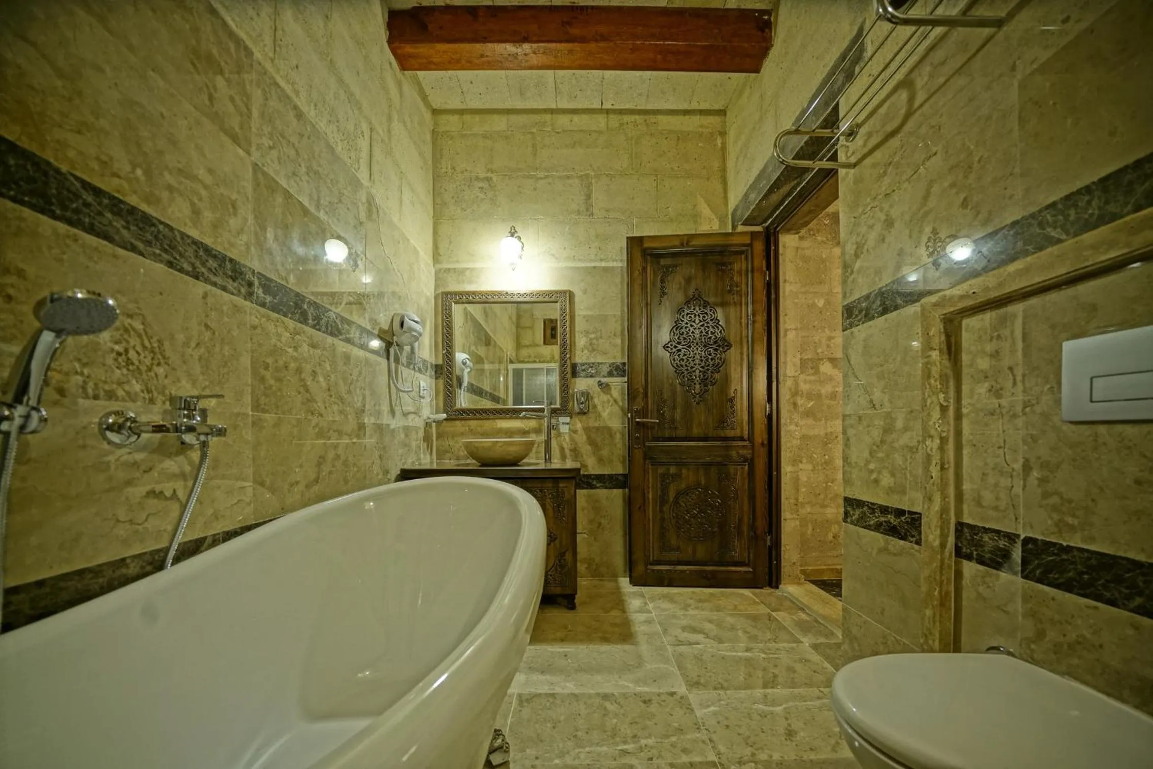 Toilet in Goreme Valley Cave House