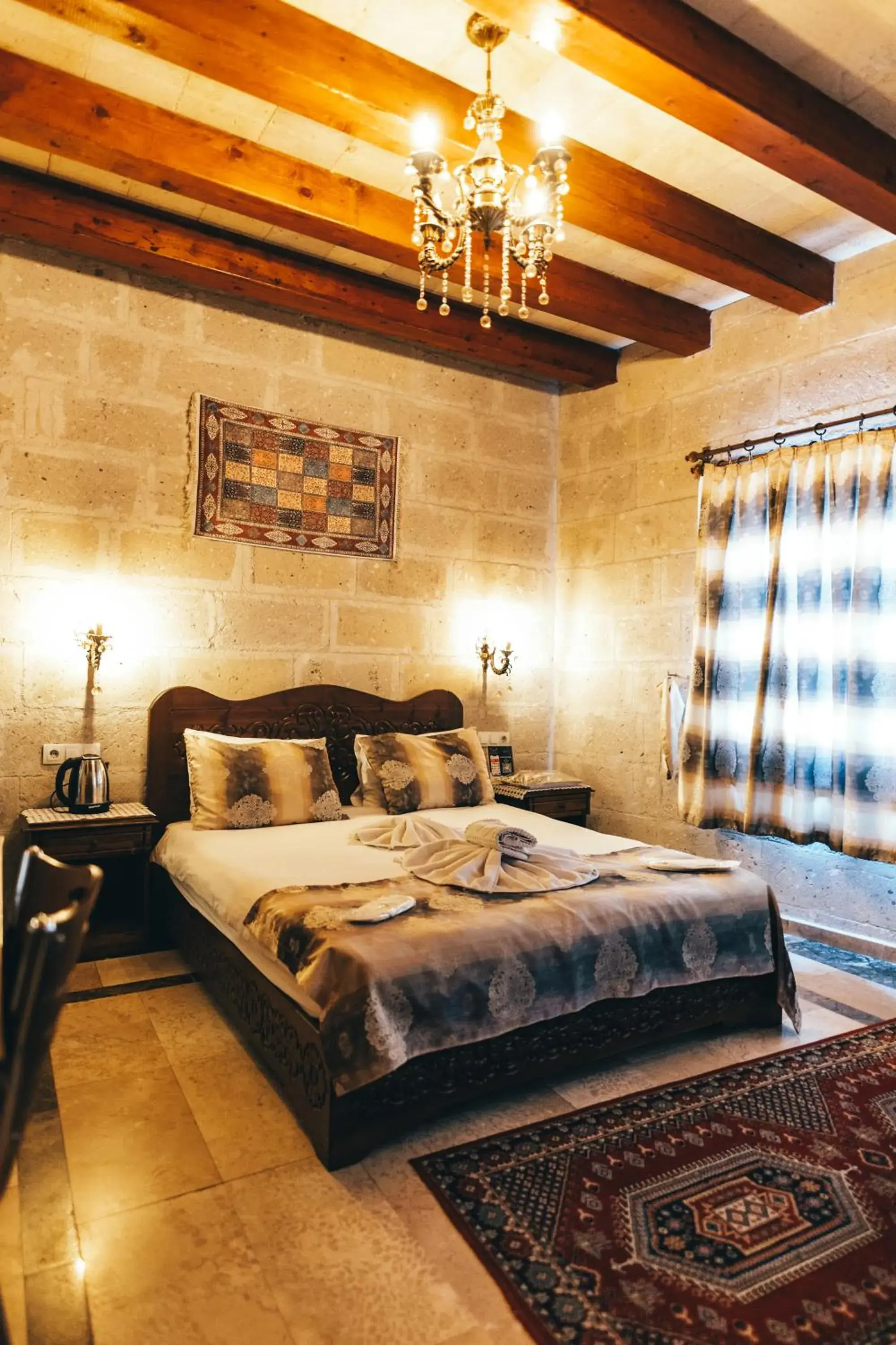 Triple Room with View in Goreme Valley Cave House Triple Room with View in Goreme Valley Cave House