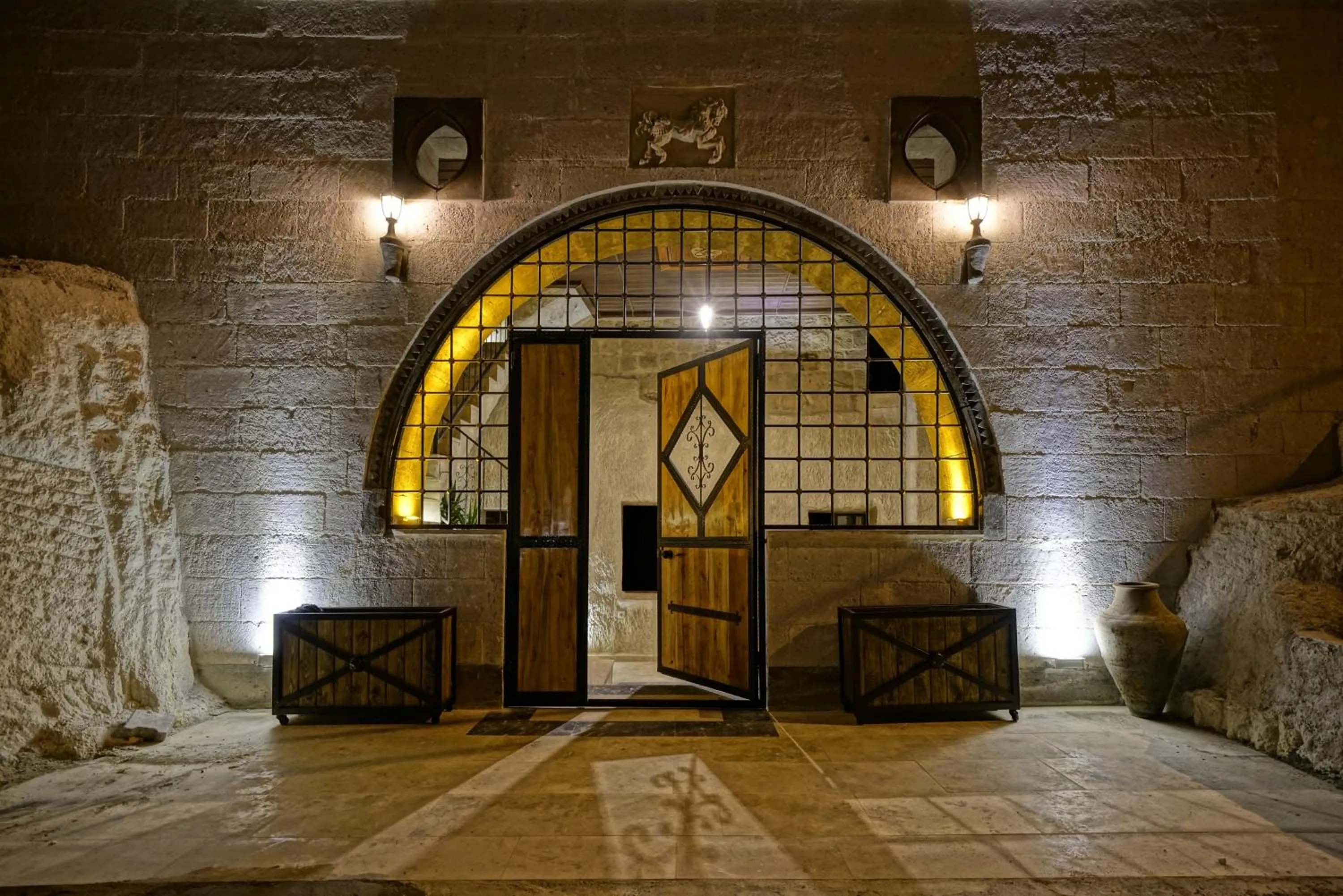 Facade/entrance in Goreme Valley Cave House