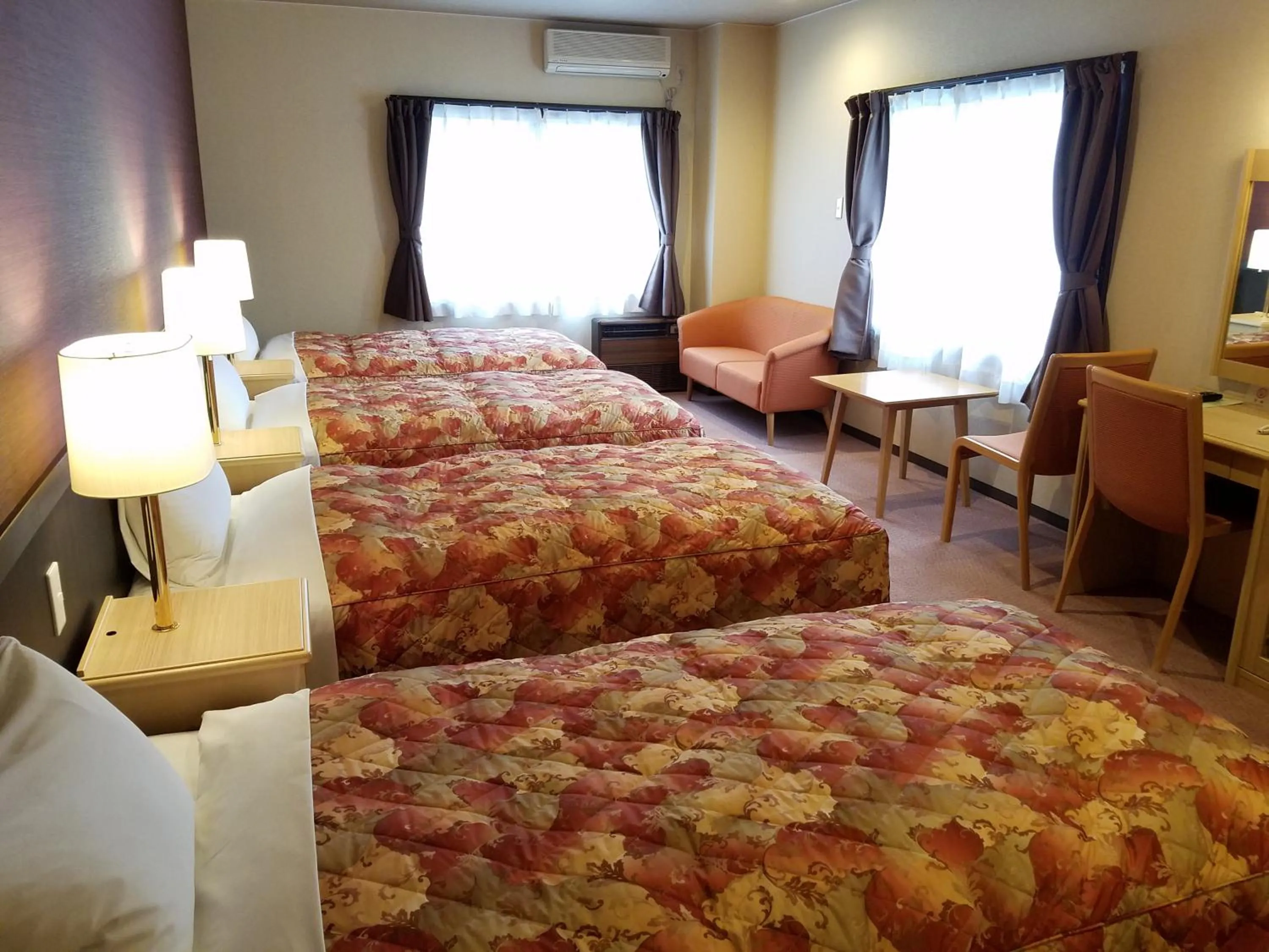 Bedroom, Bed in Hakuba Hotel Hana-no-Sato