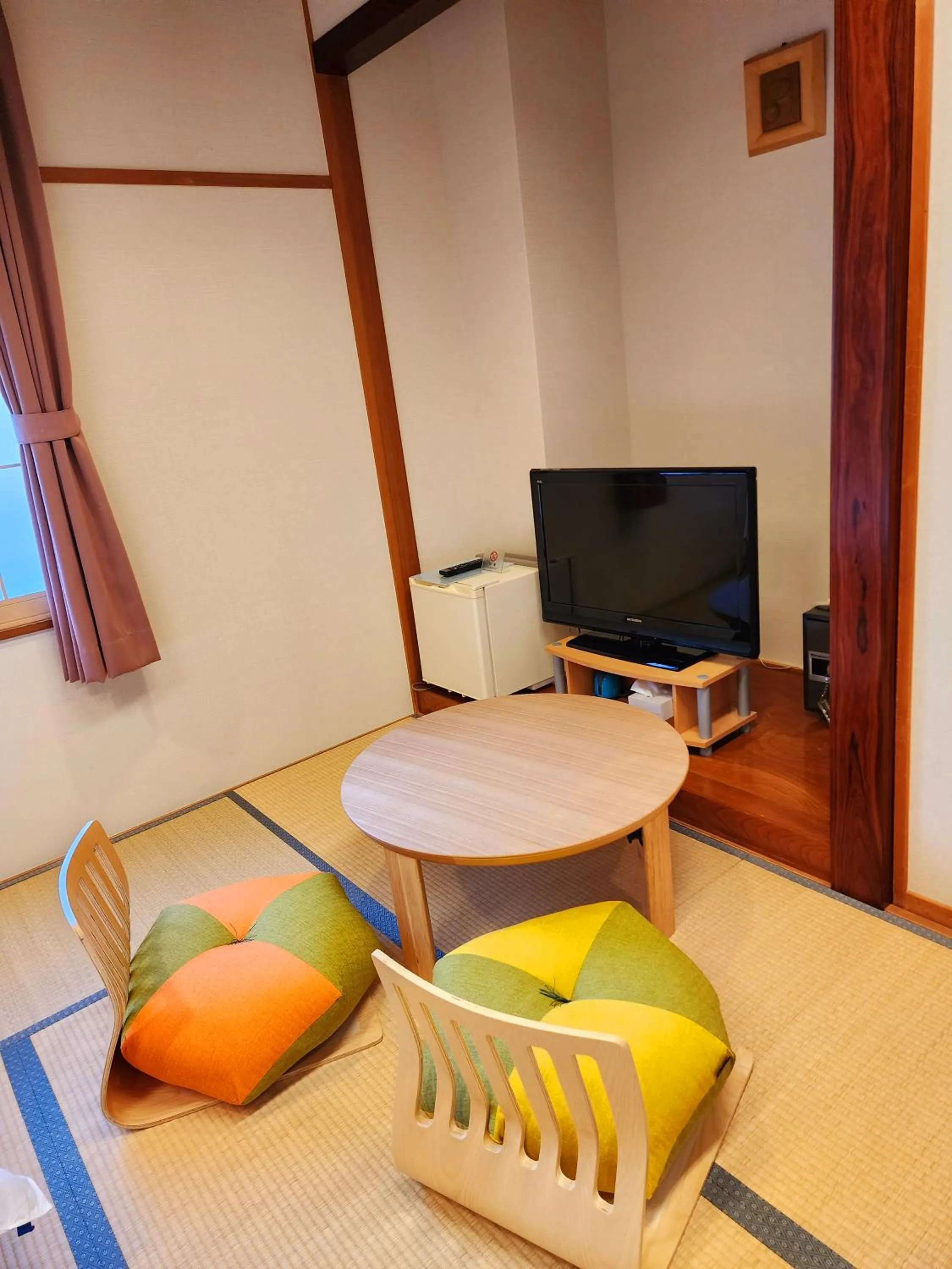 Seating area in Hakuba Hotel Hana-no-Sato