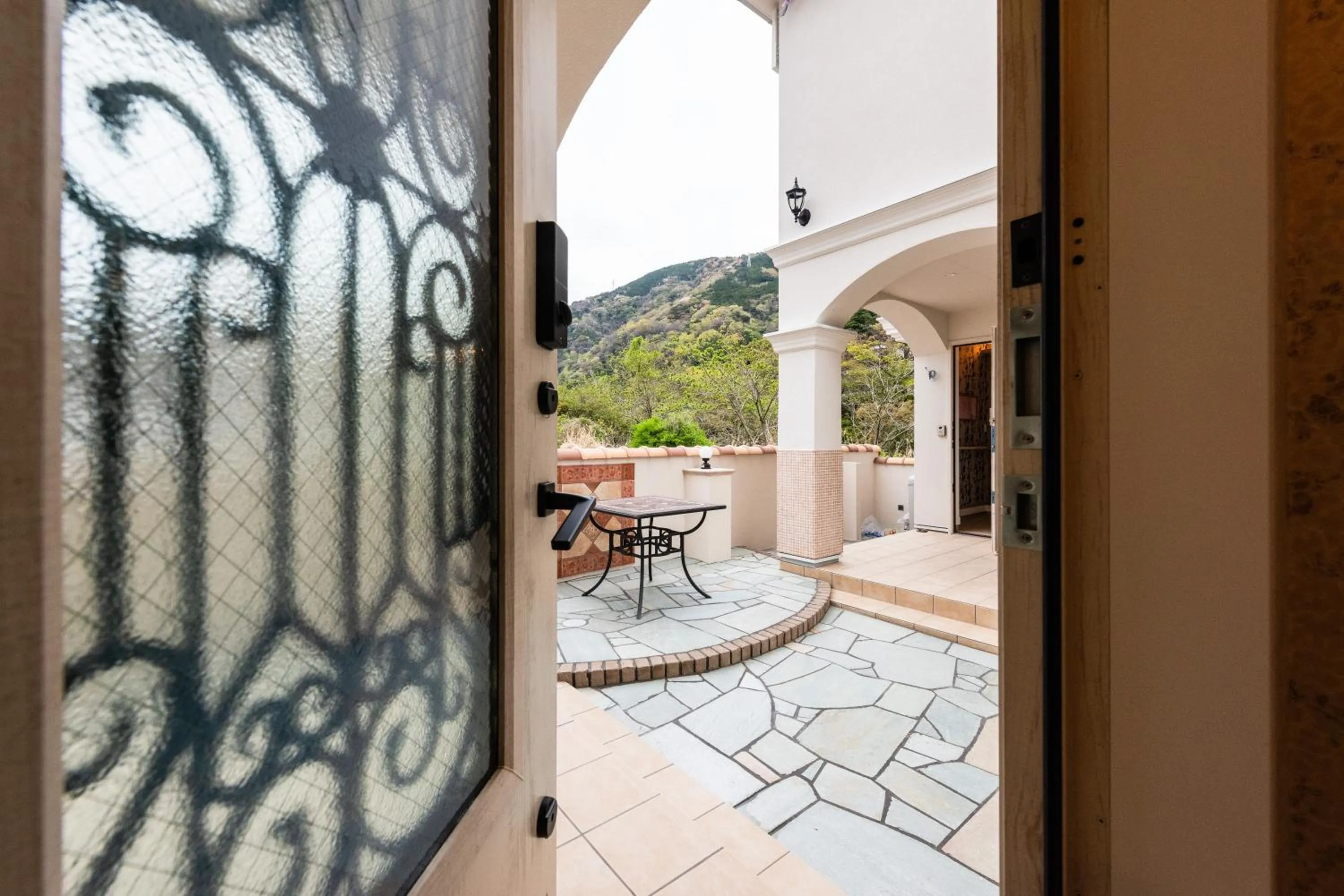 Patio in Guest Villa Hakone Yumoto RiverSide