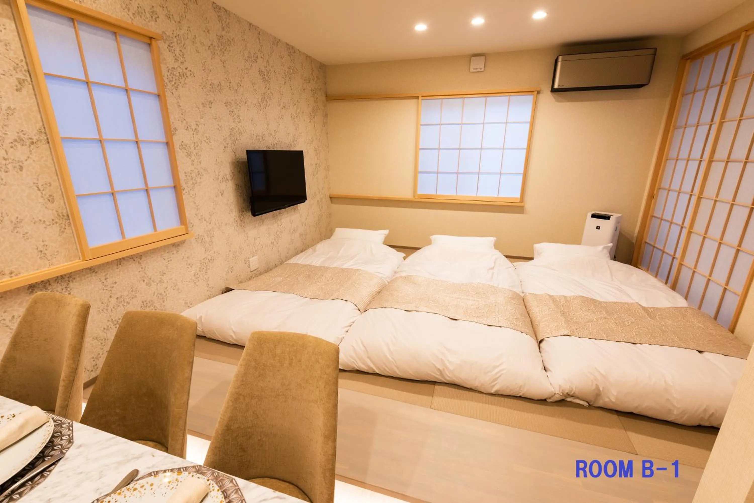 Bedroom, Bed in Guest Villa Hakone Yumoto RiverSide