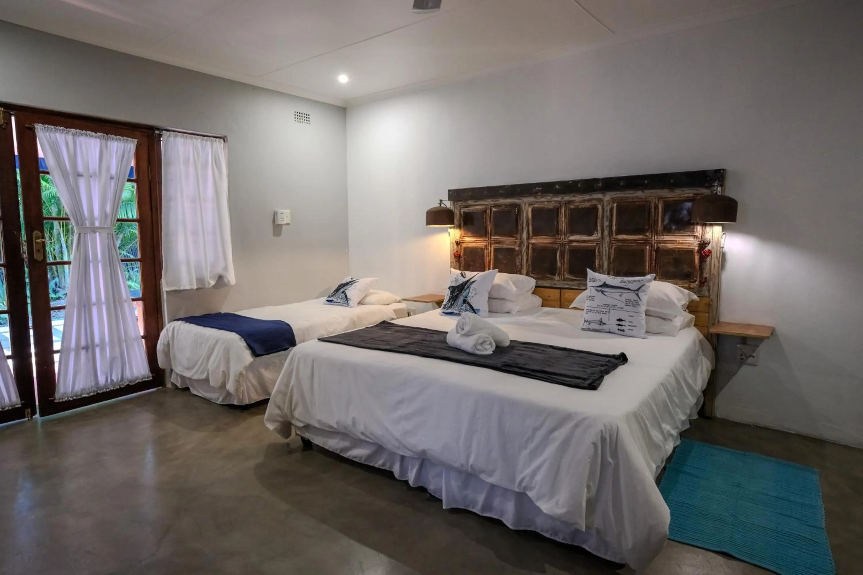 Bed in Marlin Lodge St Lucia