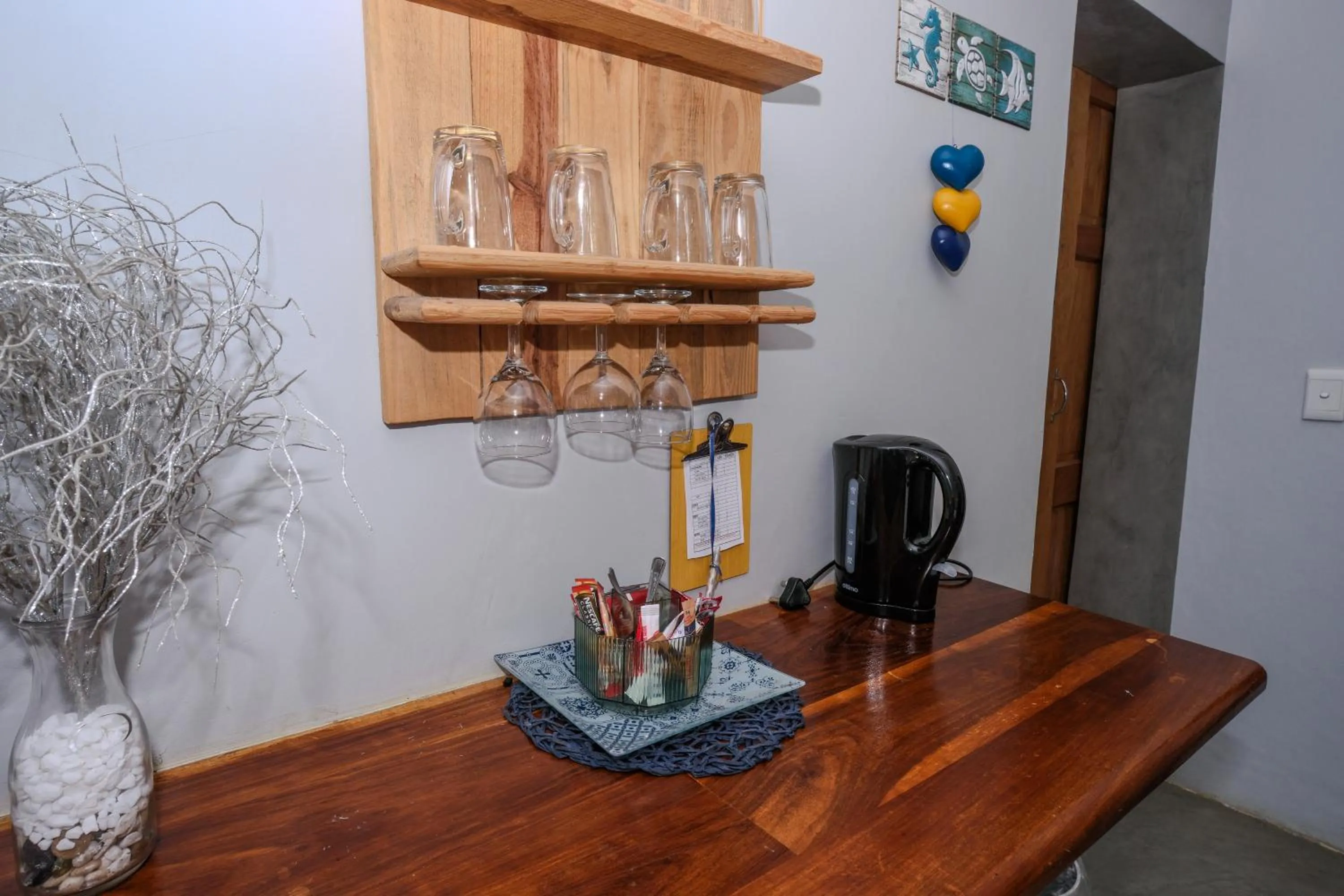 Kitchen or kitchenette in Marlin Lodge St Lucia