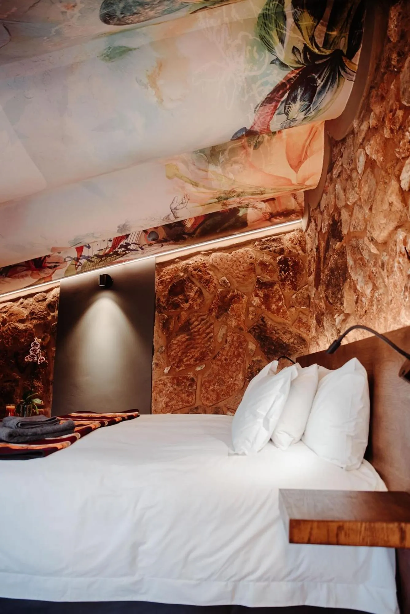 Bedroom, Bed in Bastion House