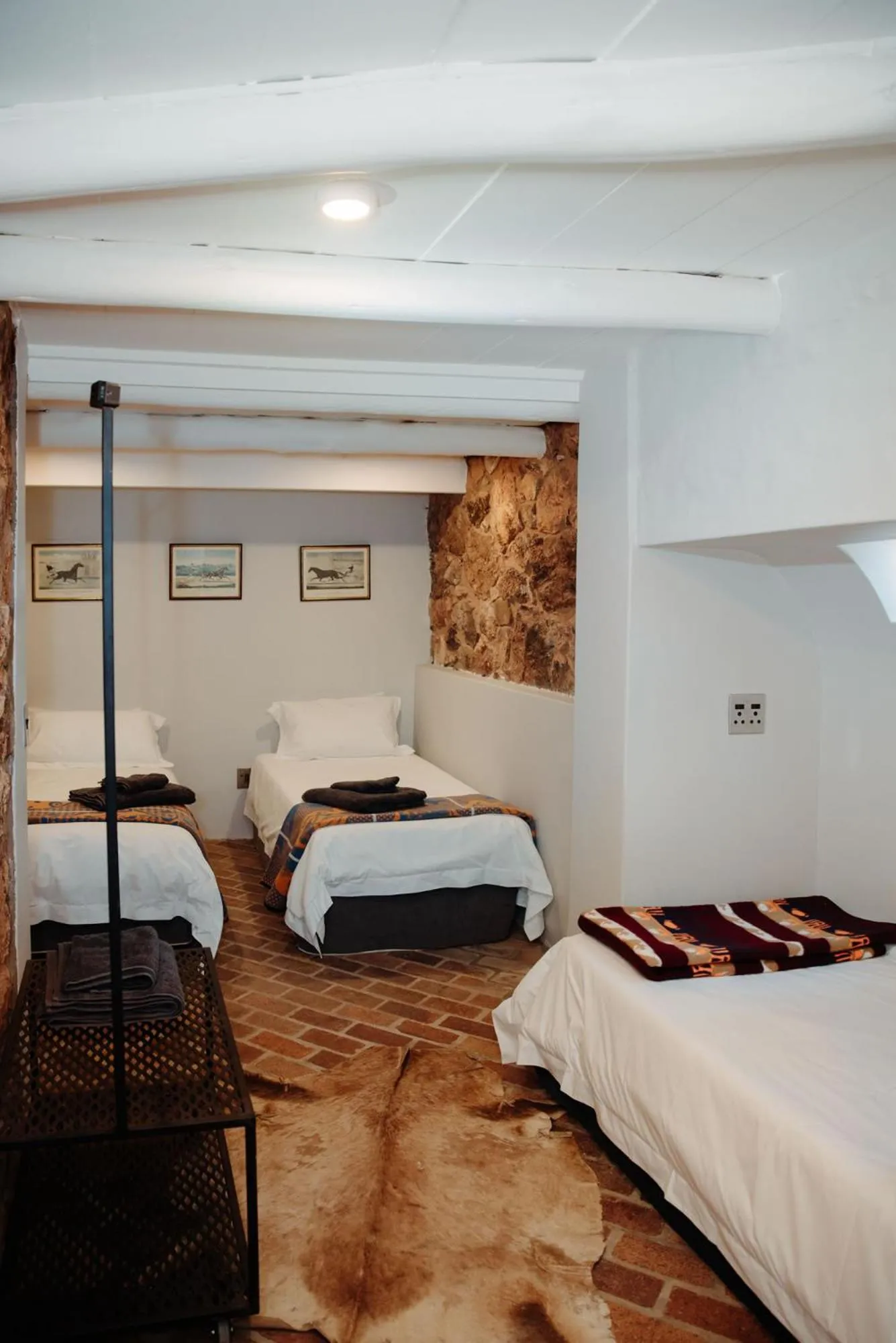 Photo of the whole room, Bed in Bastion House