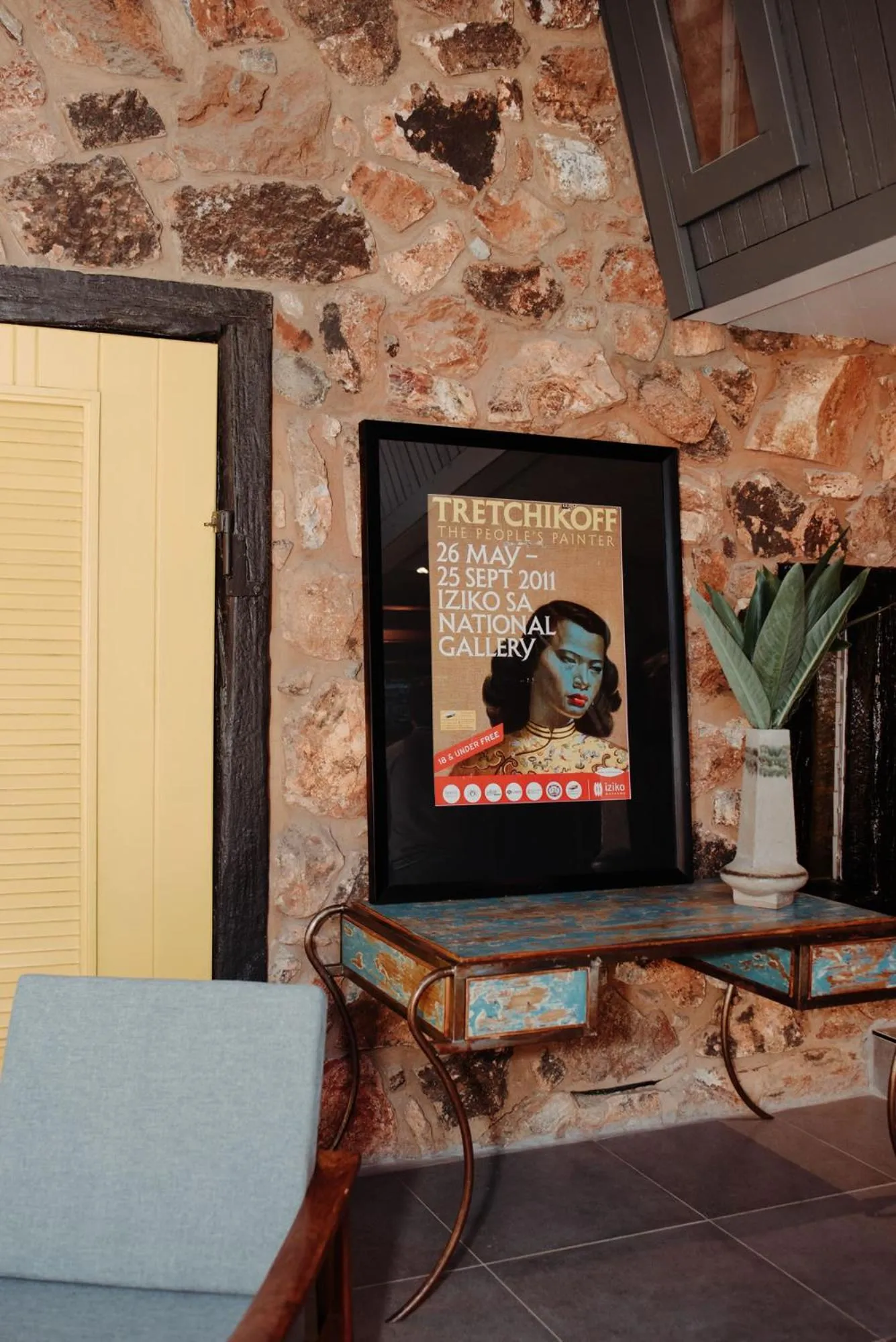 Decorative detail in Bastion House