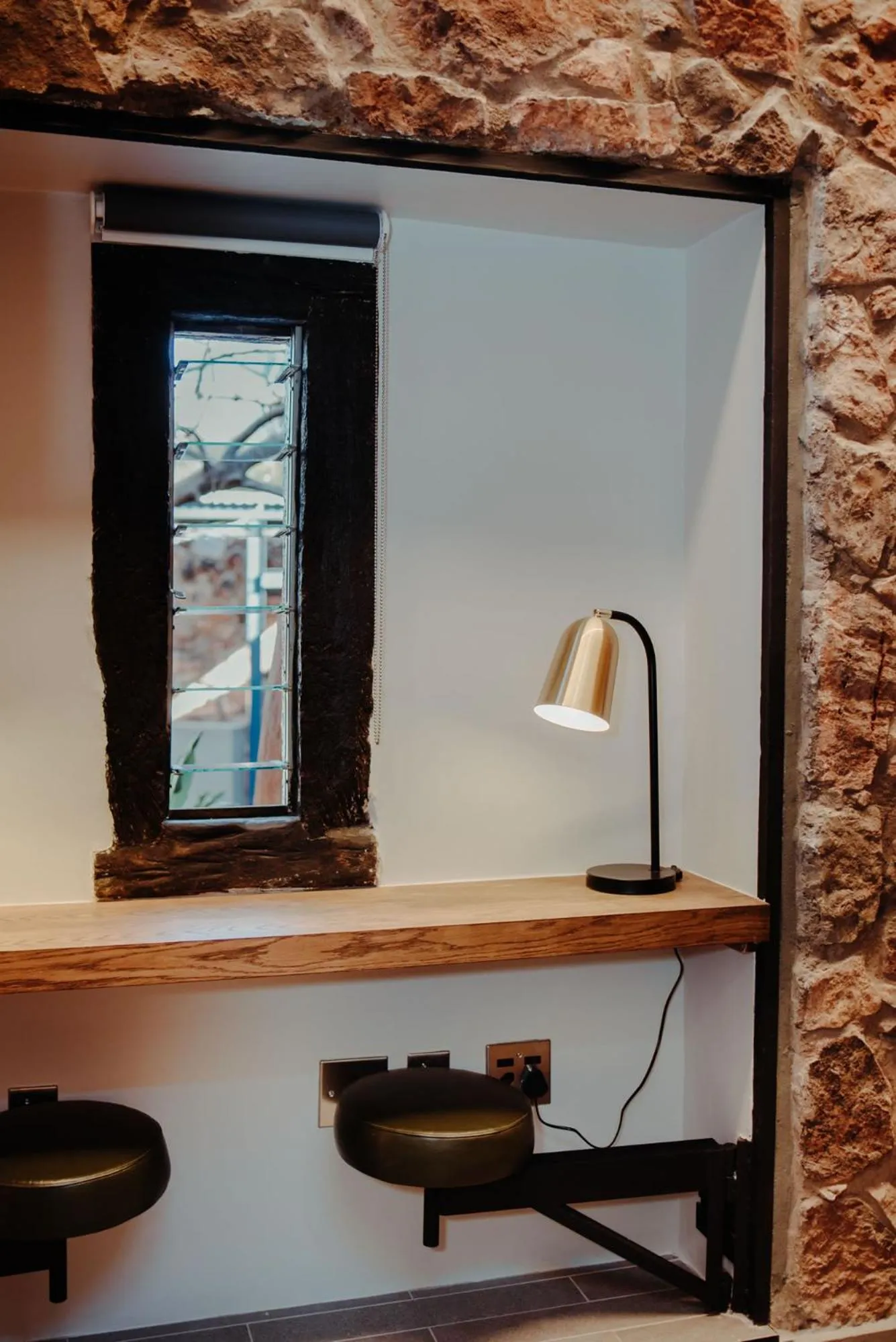 Seating area in Bastion House